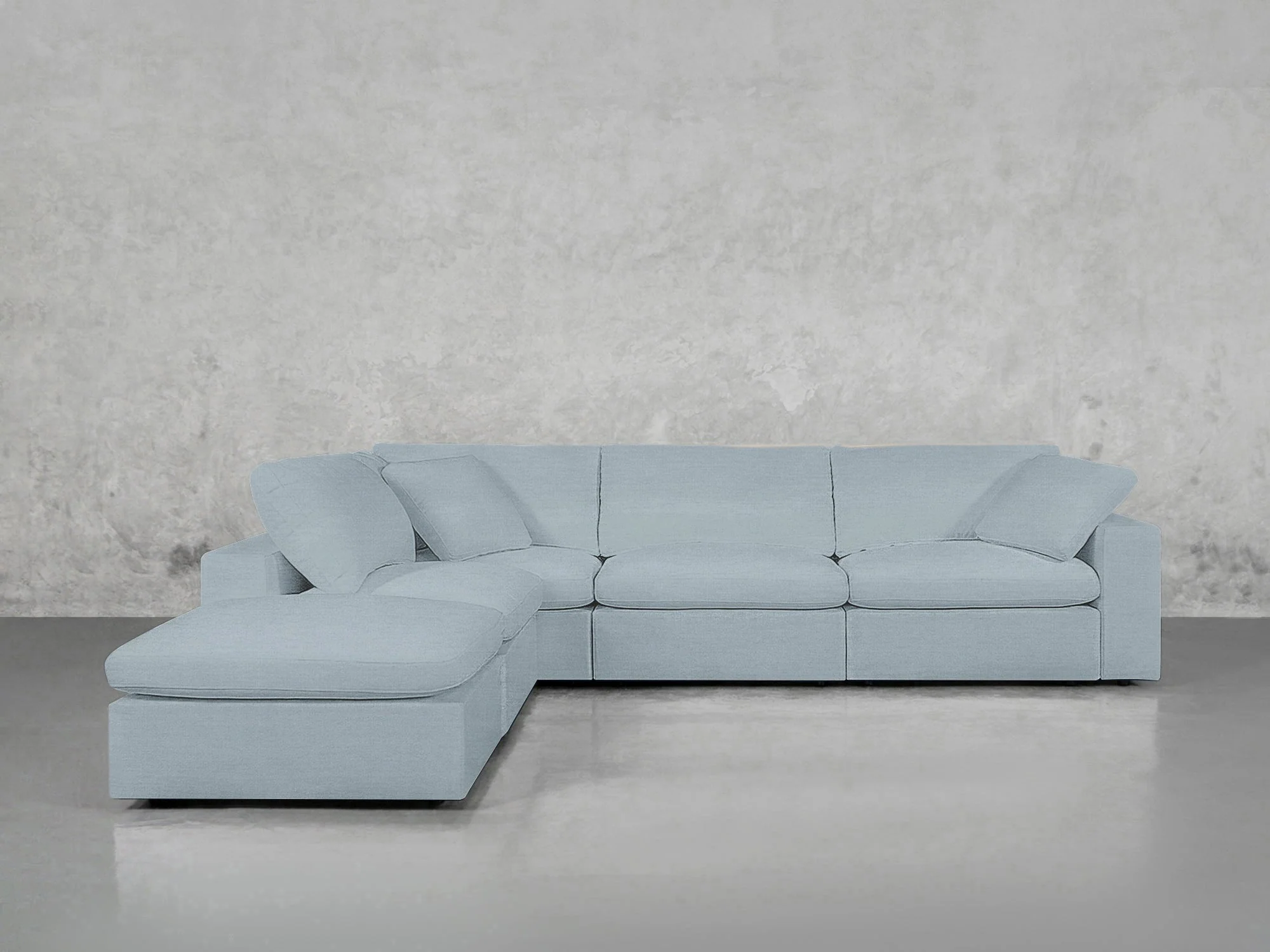 5-Seat Modular Corner Lounger Sectional - Image 227