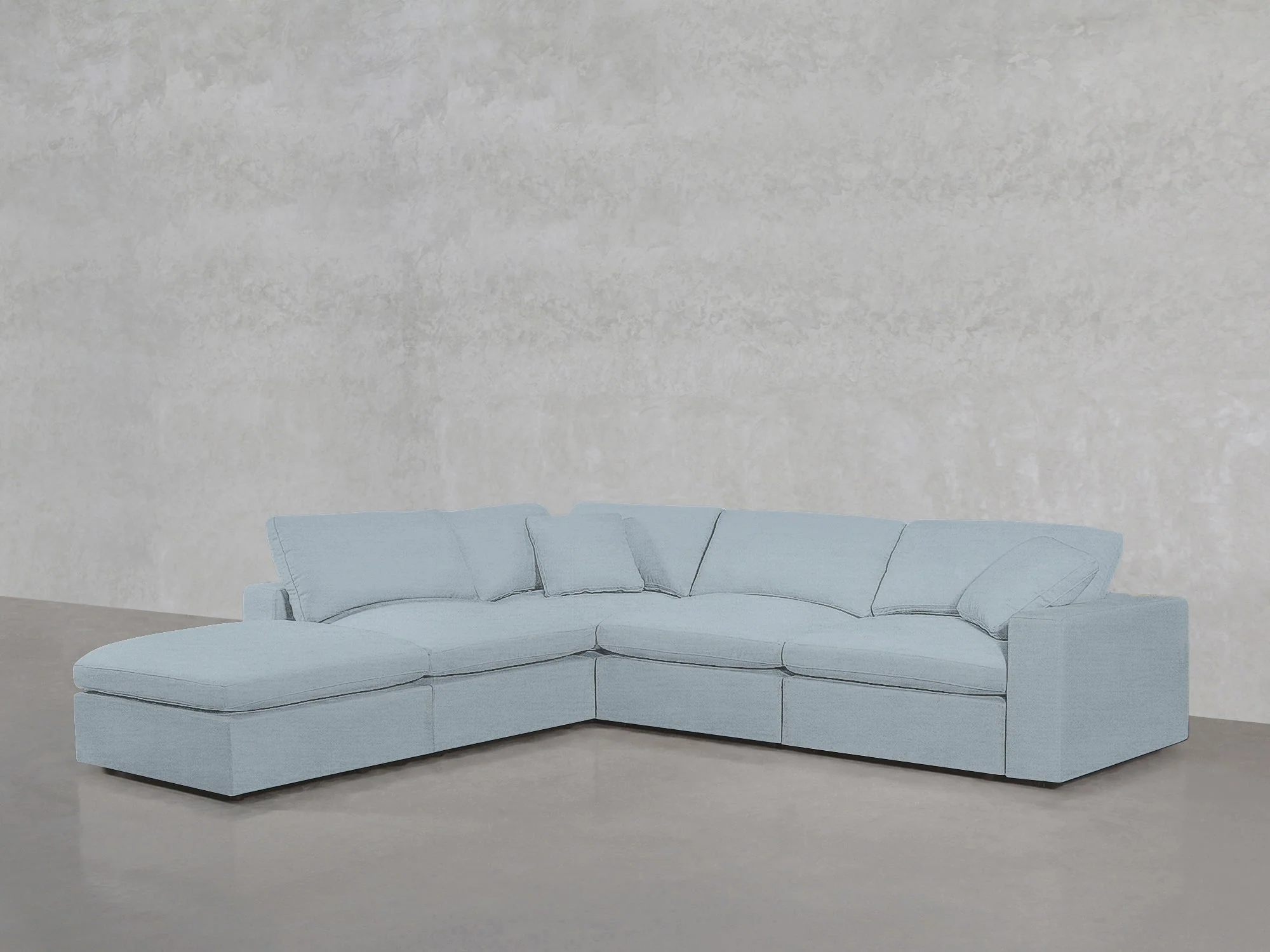 5-Seat Modular Corner Lounger Sectional - Image 228