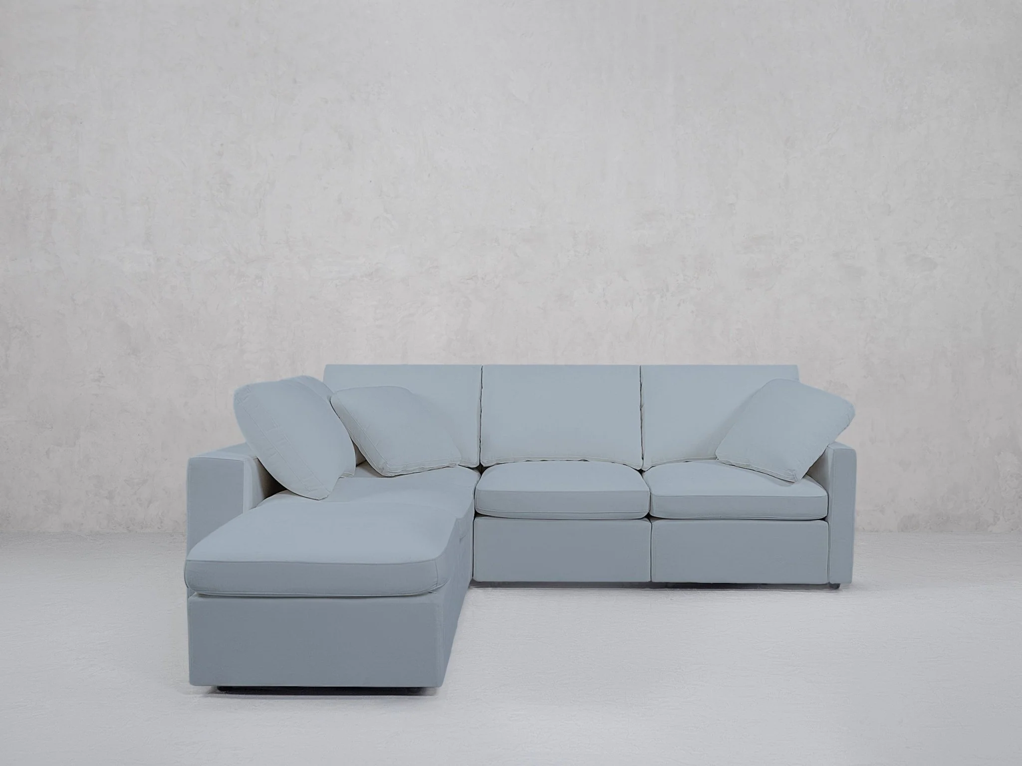 5-Seat Modular Corner Lounger Sectional (Thin Arms) - Image 122