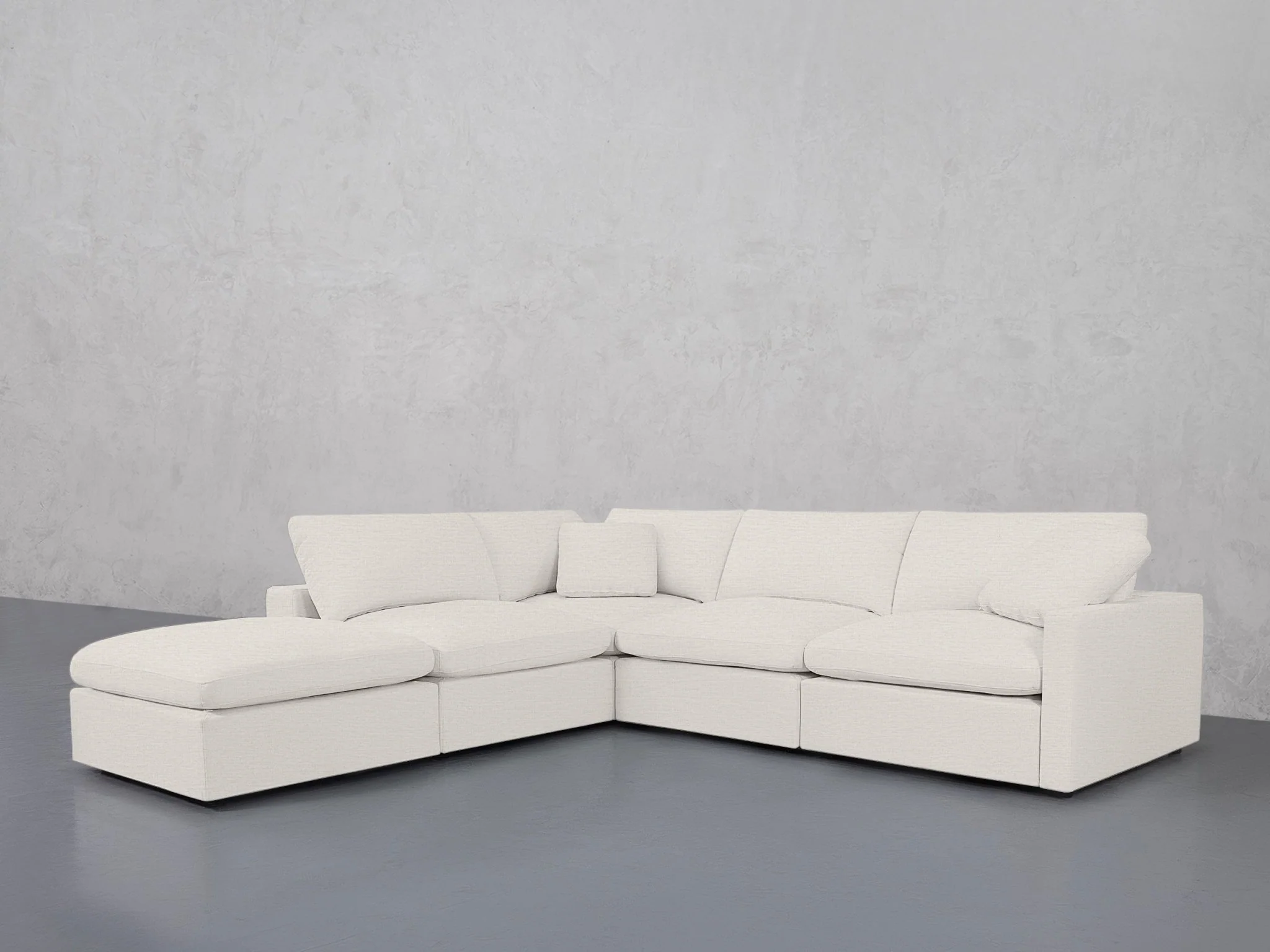 5-Seat Modular Corner Lounger Sectional (Thin Arms) - Image 16