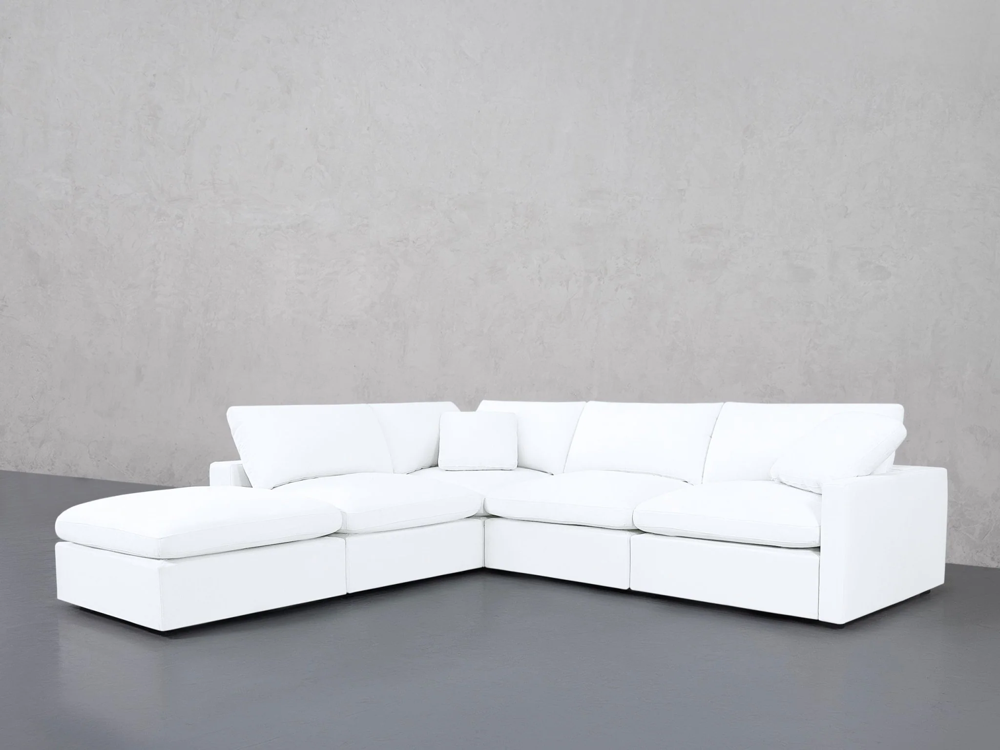 5-Seat Modular Corner Lounger Sectional (Thin Arms) - Image 2
