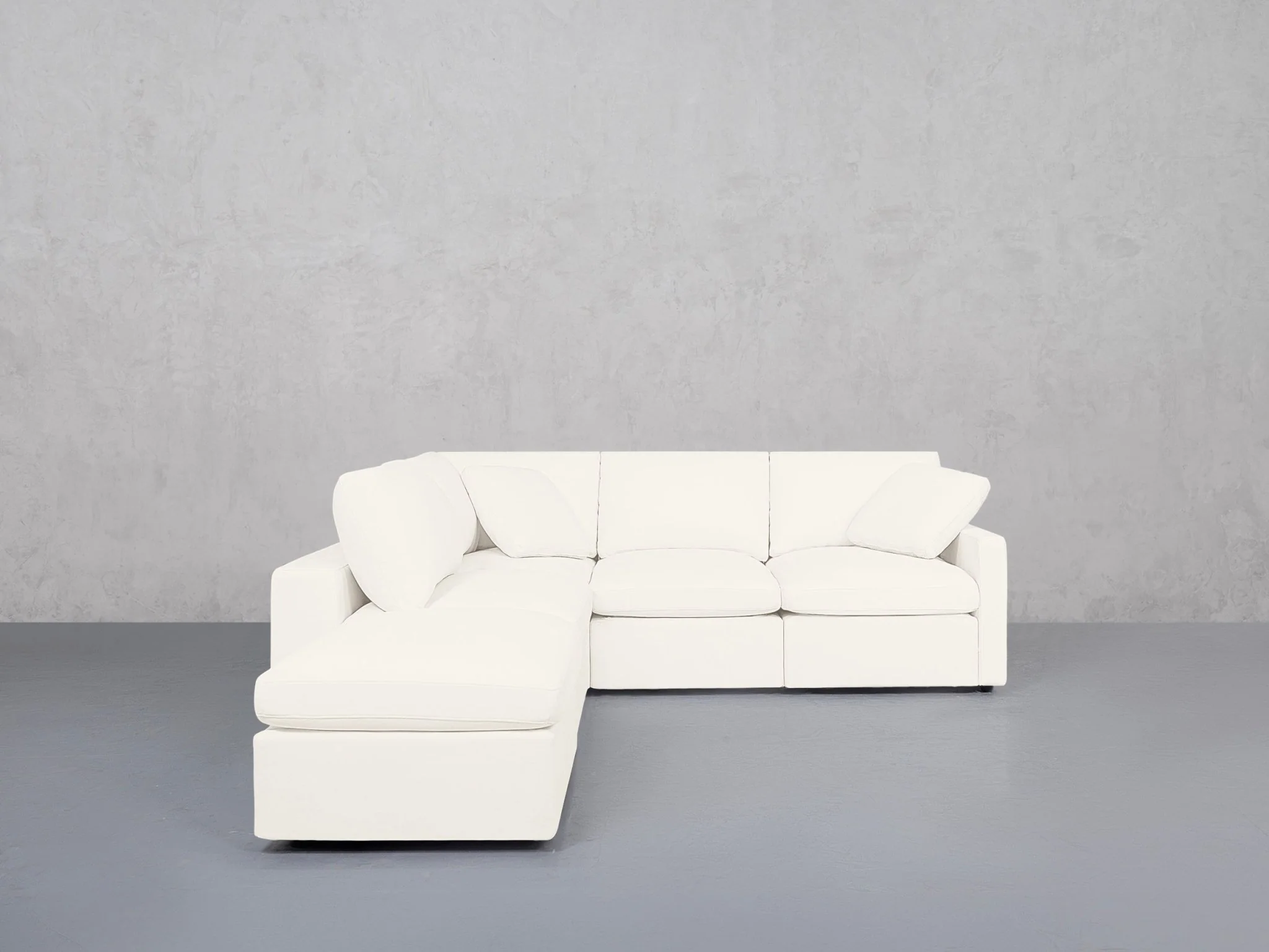 5-Seat Modular Corner Lounger Sectional (Thin Arms) - Image 46