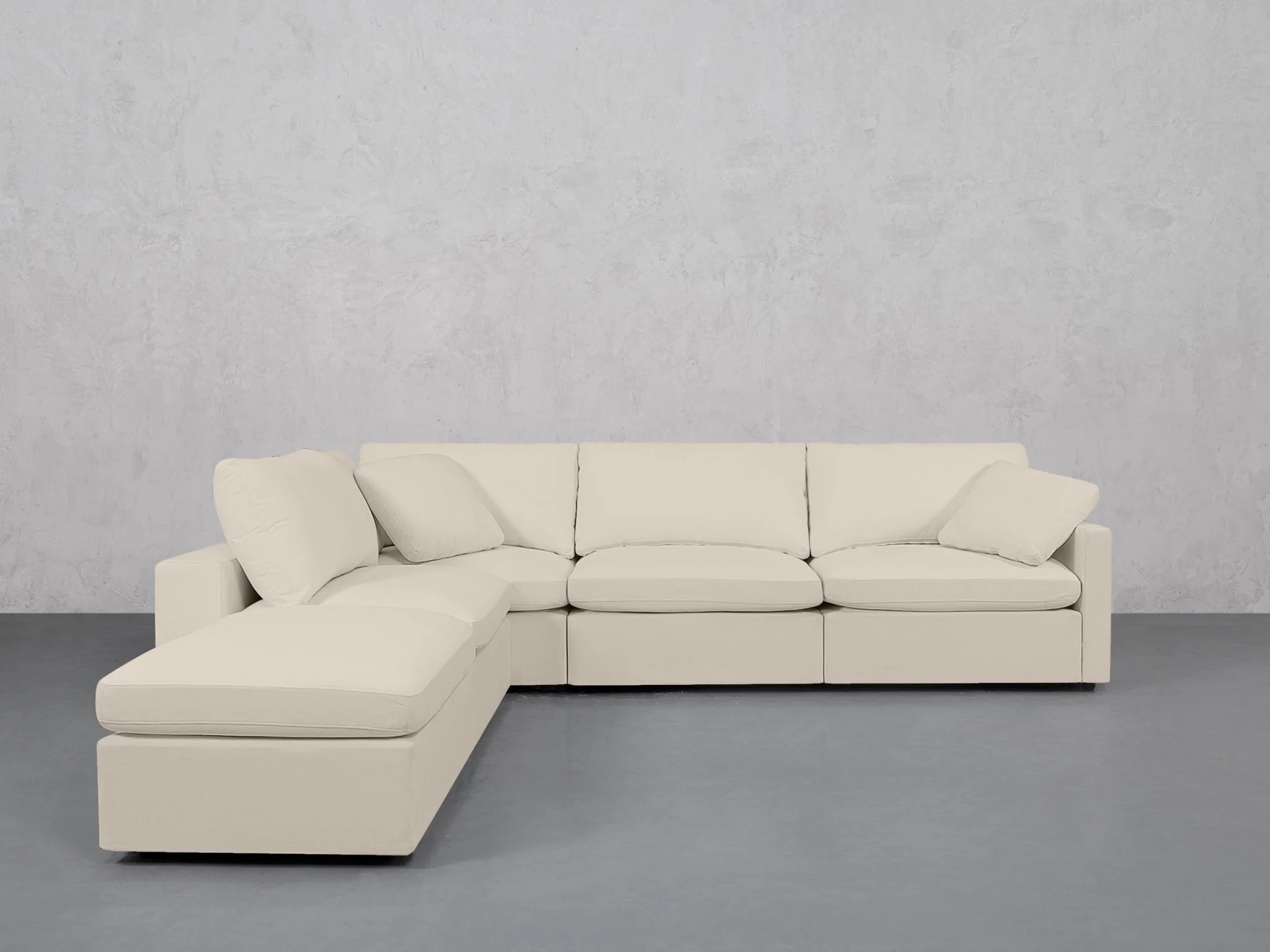 5-Seat Modular Corner Lounger Sectional (Thin Arms) - Image 50