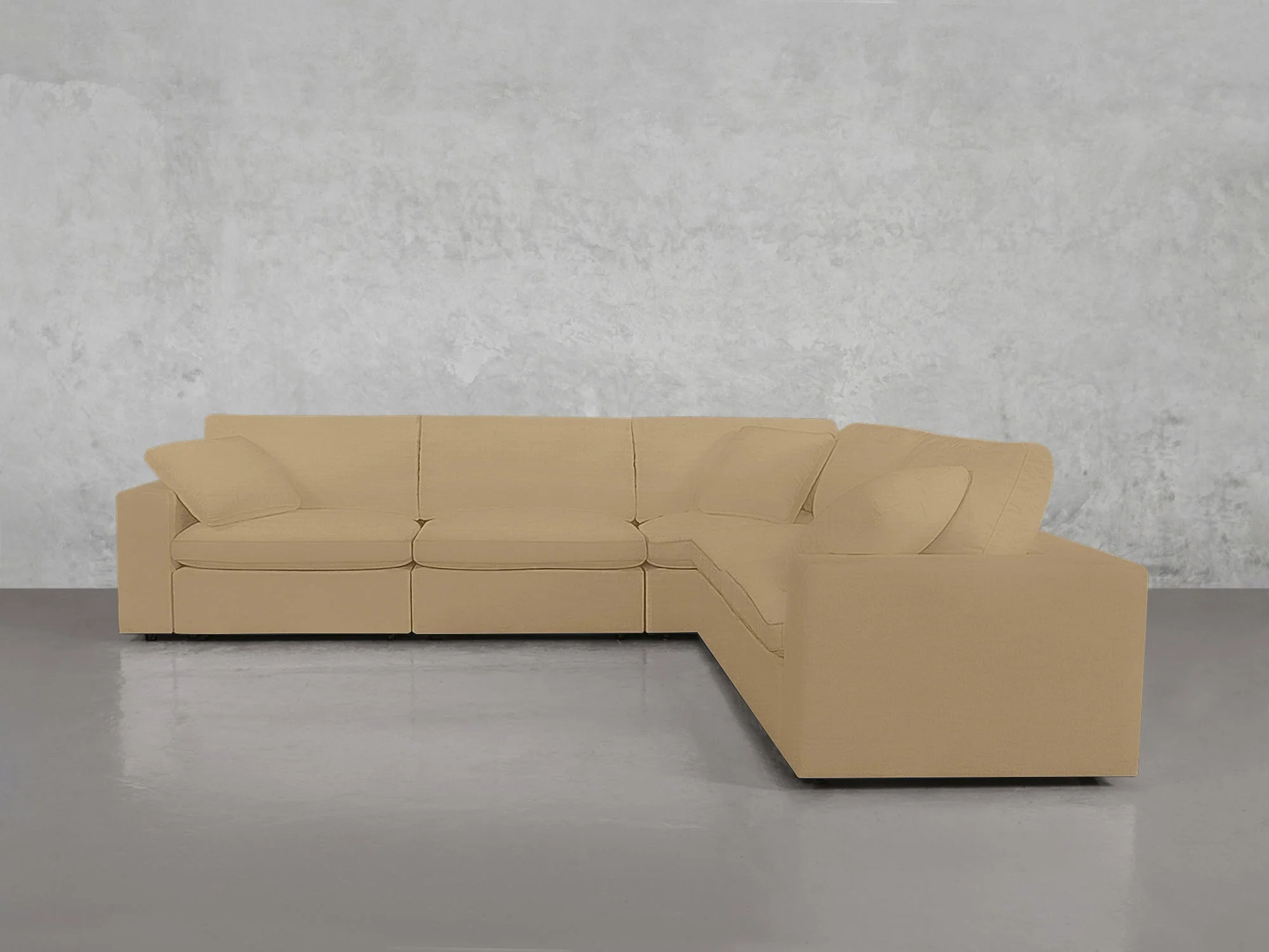 5-Seat Modular Corner Right Sectional - Image 129