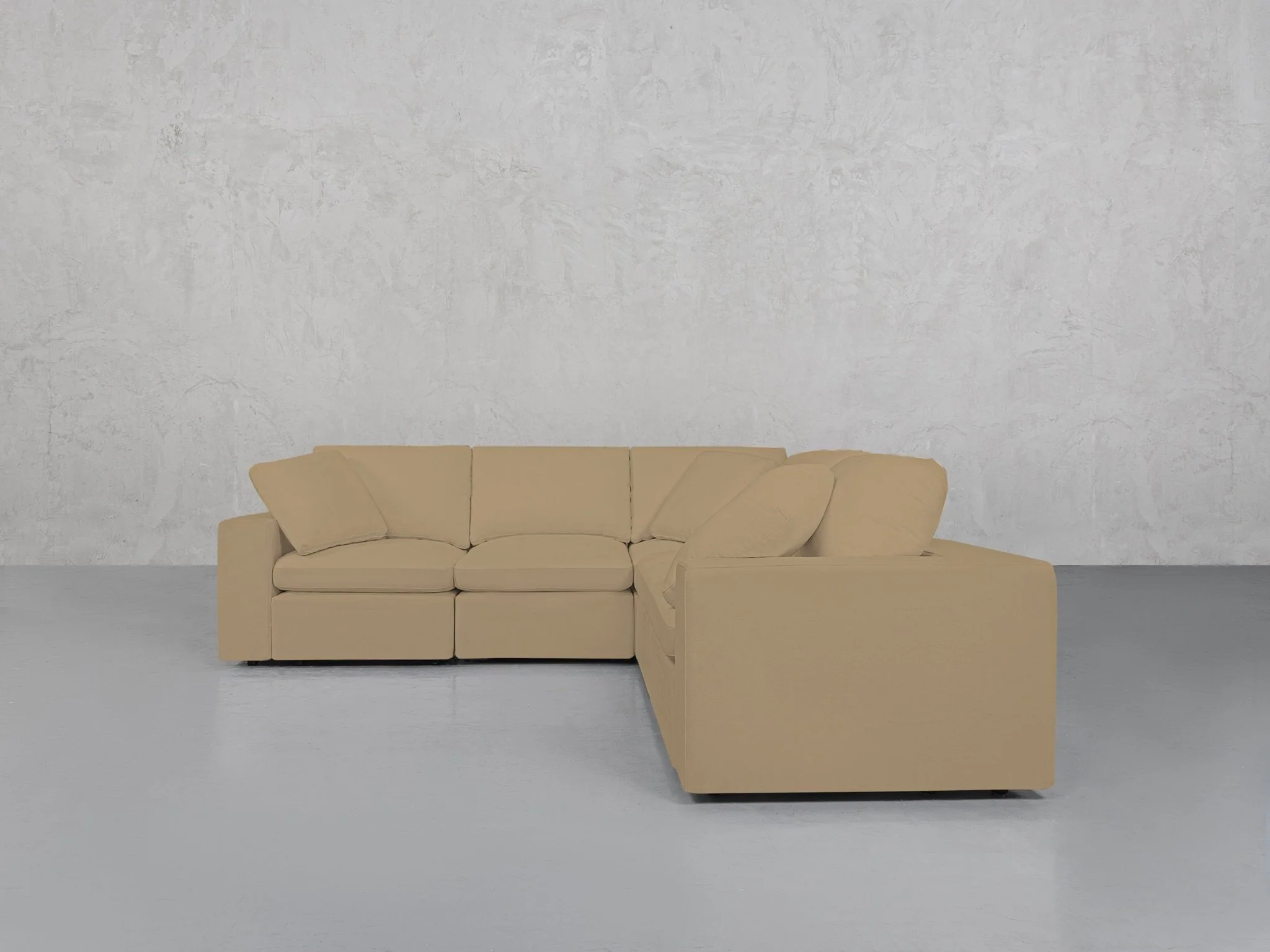 5-Seat Modular Corner Right Sectional - Image 132