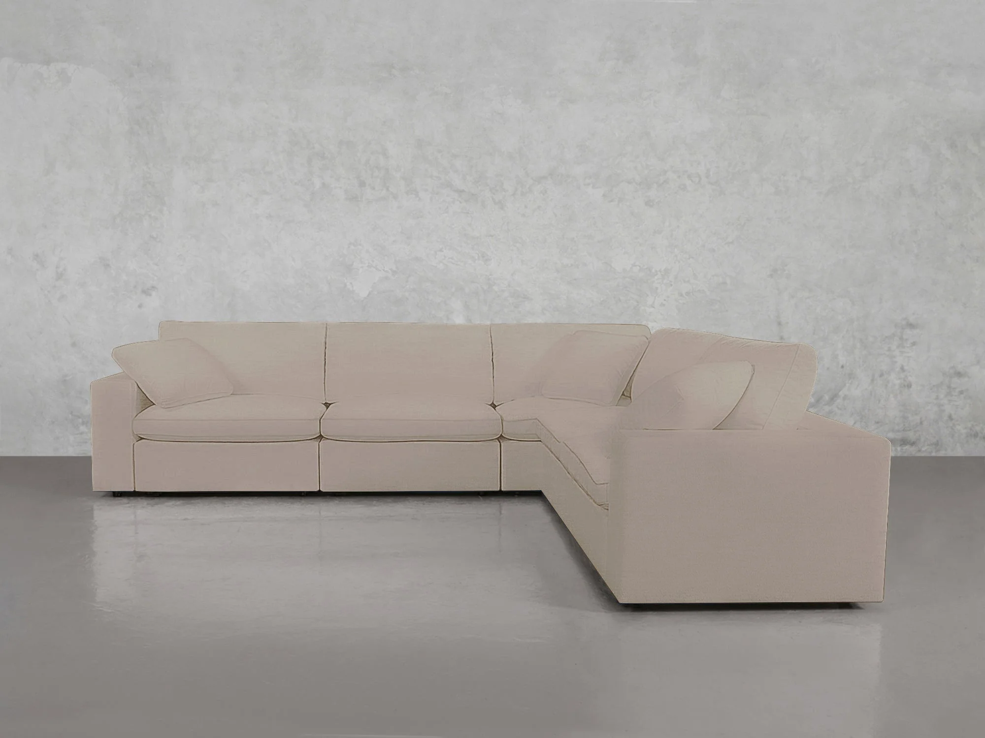 5-Seat Modular Corner Right Sectional - Image 140