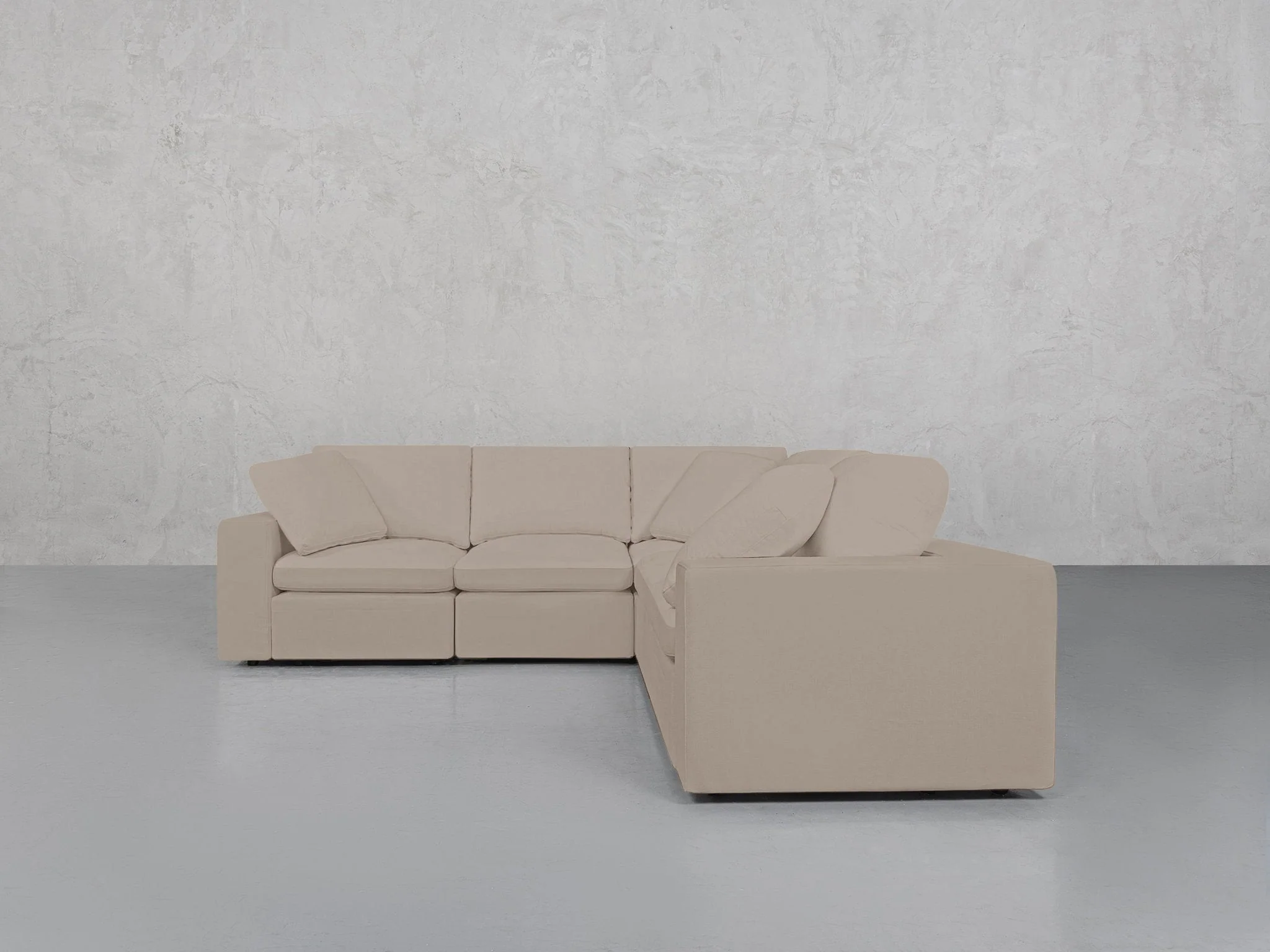 5-Seat Modular Corner Right Sectional - Image 142