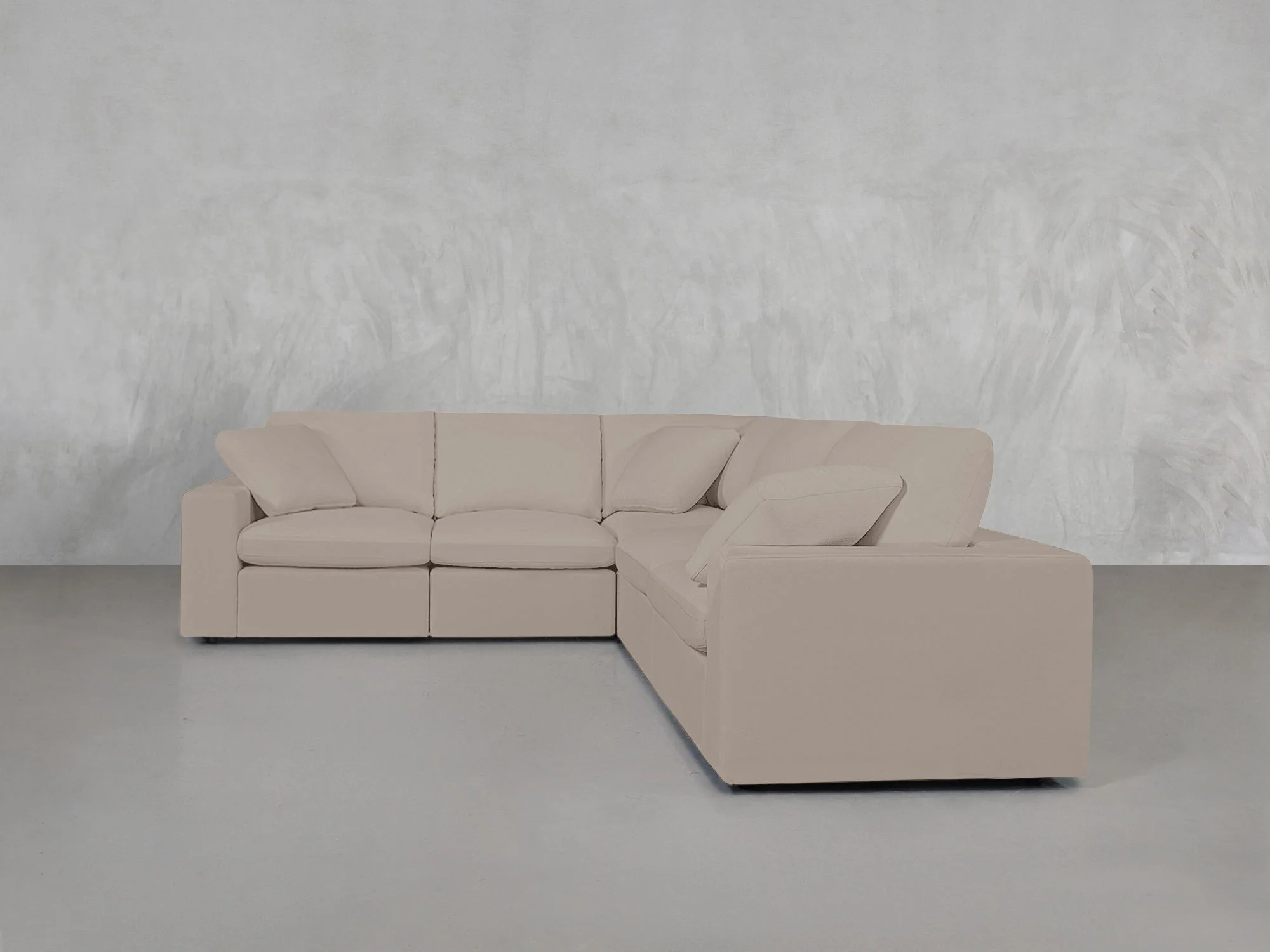 5-Seat Modular Corner Right Sectional - Image 143