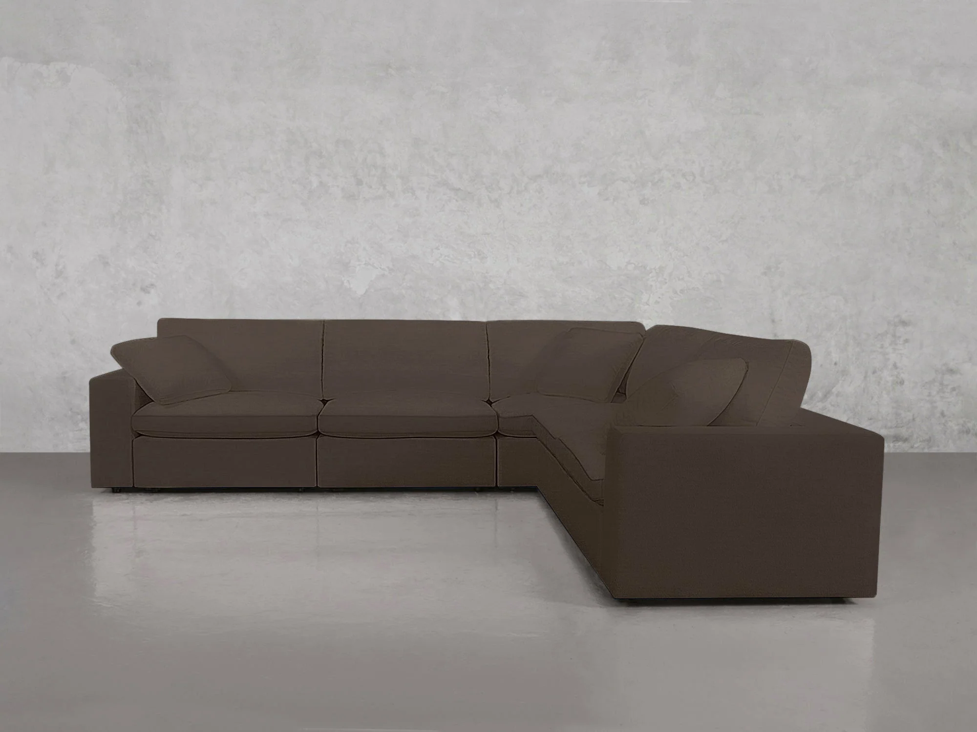 5-Seat Modular Corner Right Sectional - Image 151