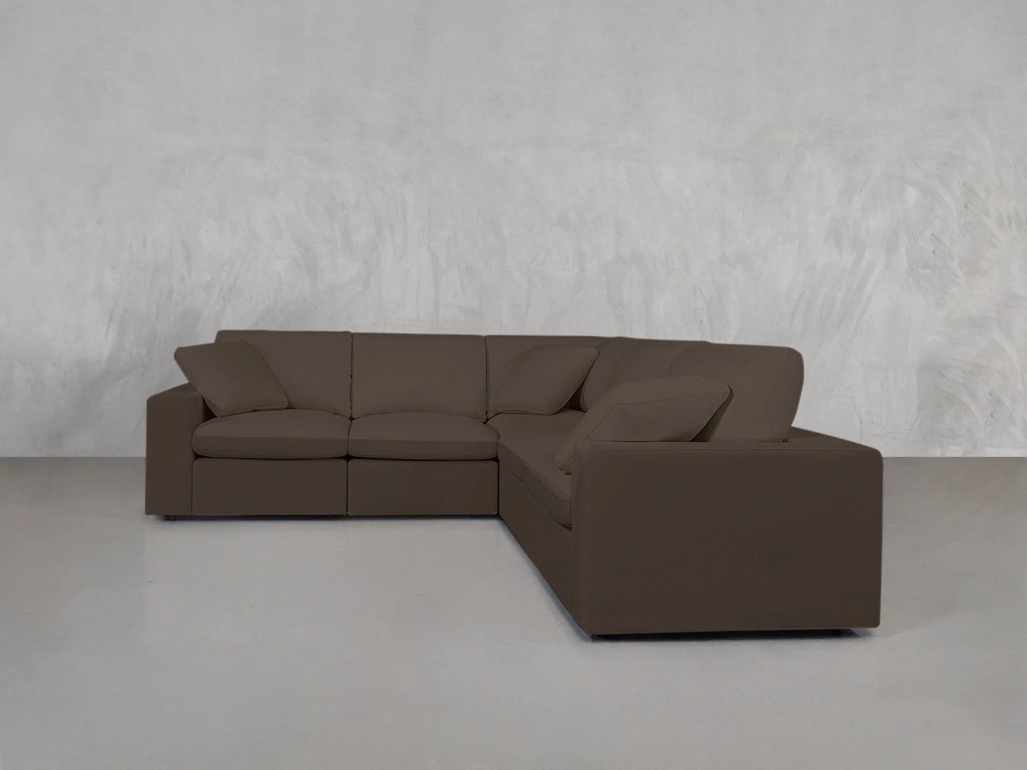 5-Seat Modular Corner Right Sectional - Image 153