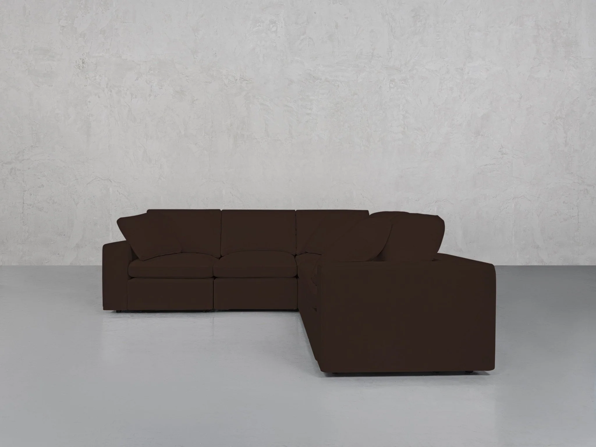 5-Seat Modular Corner Right Sectional - Image 165