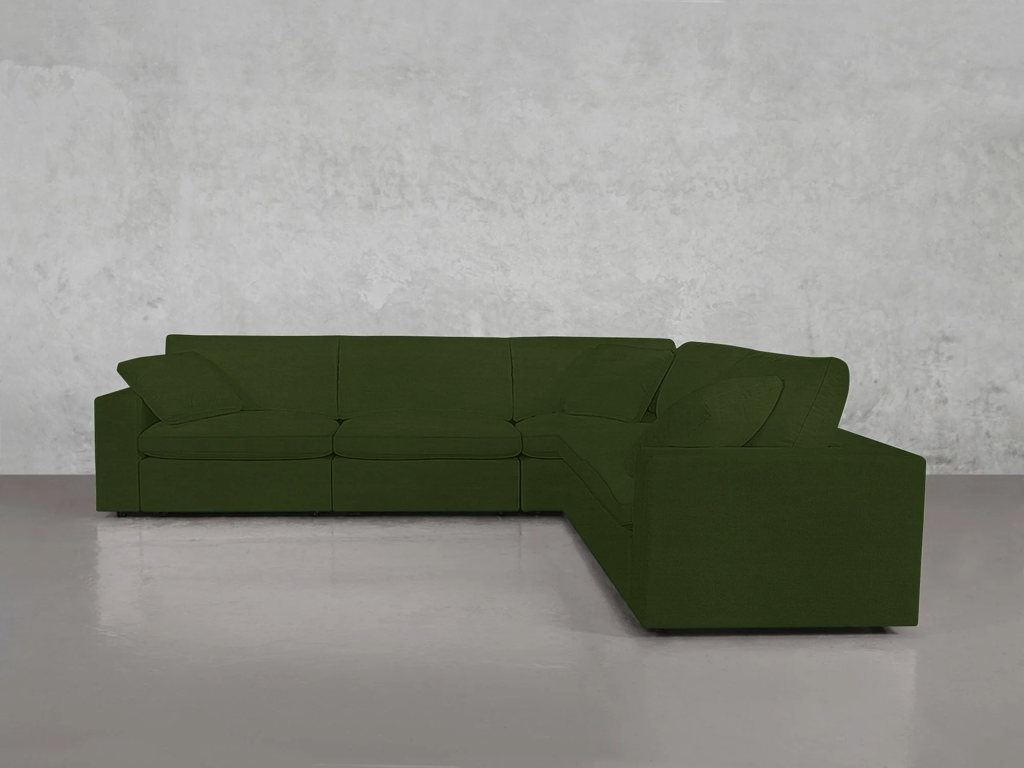 5-Seat Modular Corner Right Sectional - Image 173