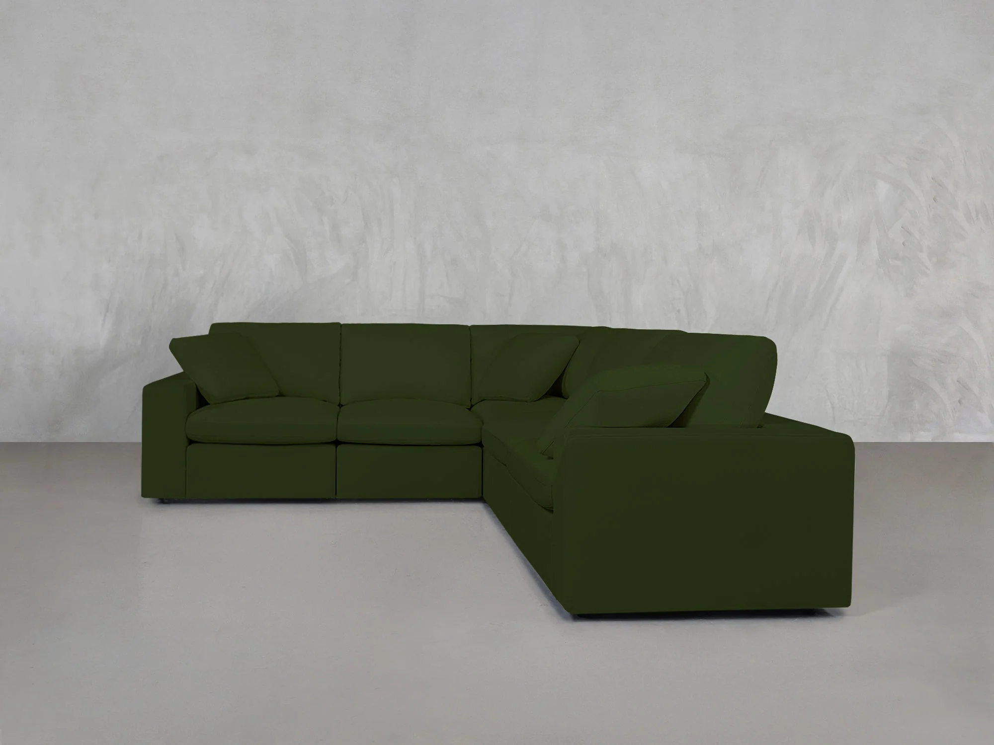 5-Seat Modular Corner Right Sectional - Image 175