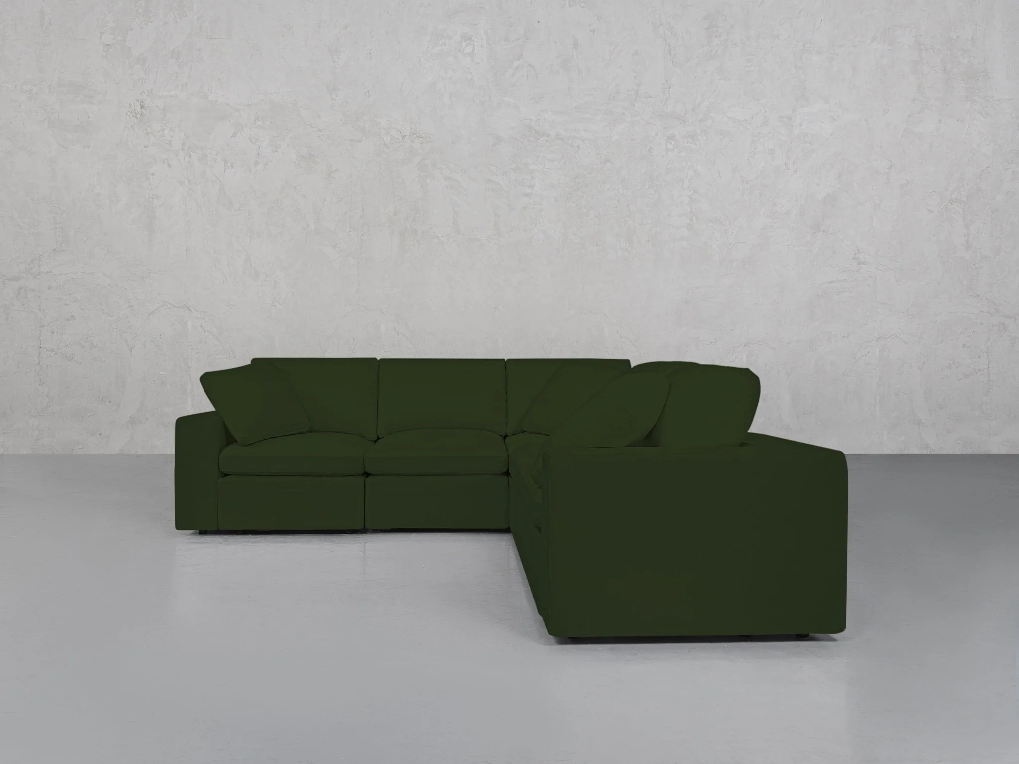 5-Seat Modular Corner Right Sectional - Image 176
