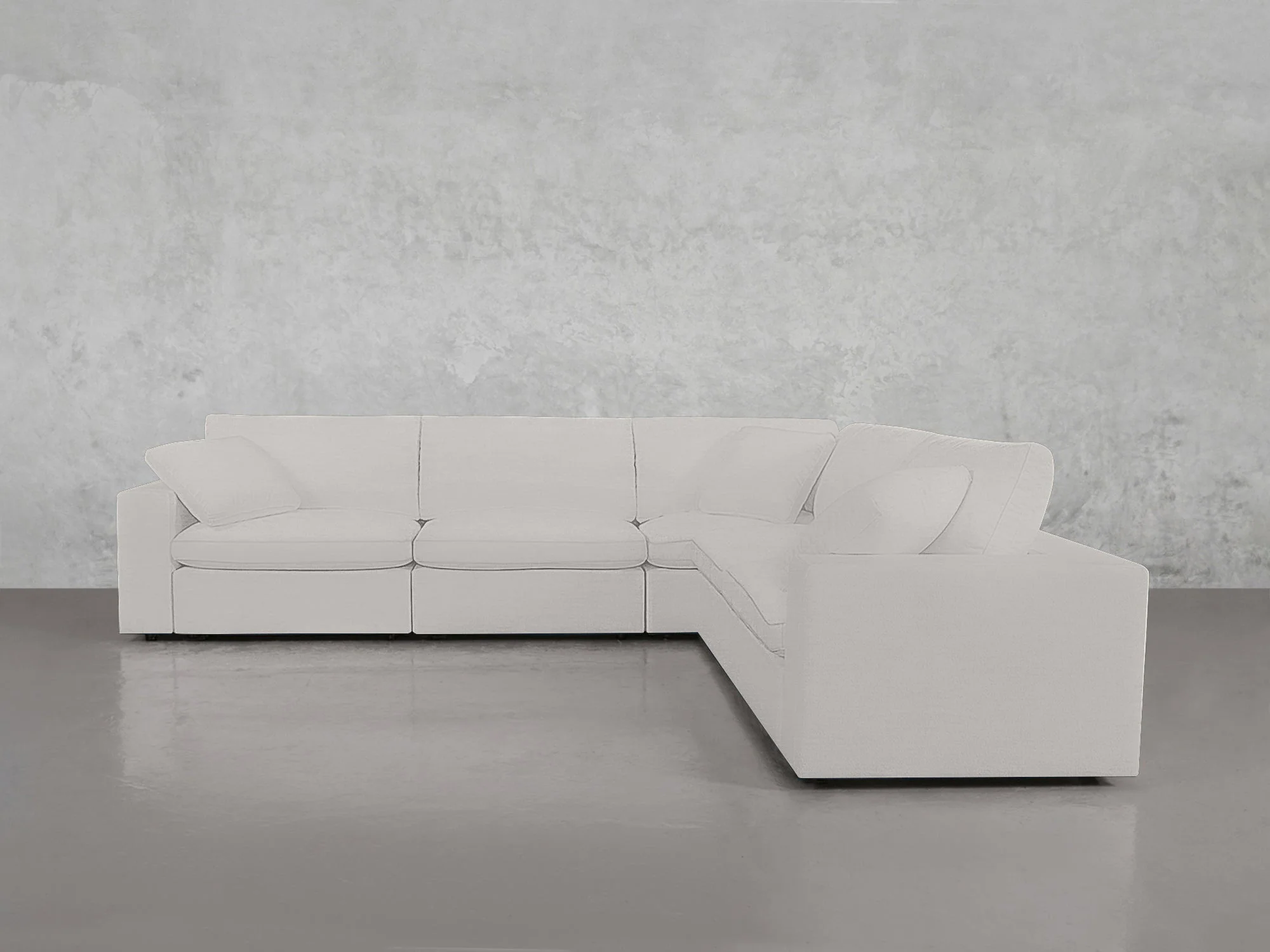 5-Seat Modular Corner Right Sectional - Image 194