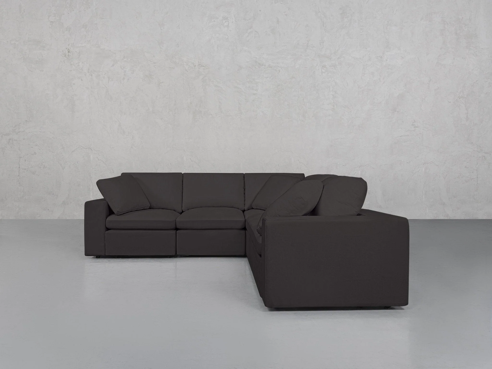 5-Seat Modular Corner Right Sectional - Image 207