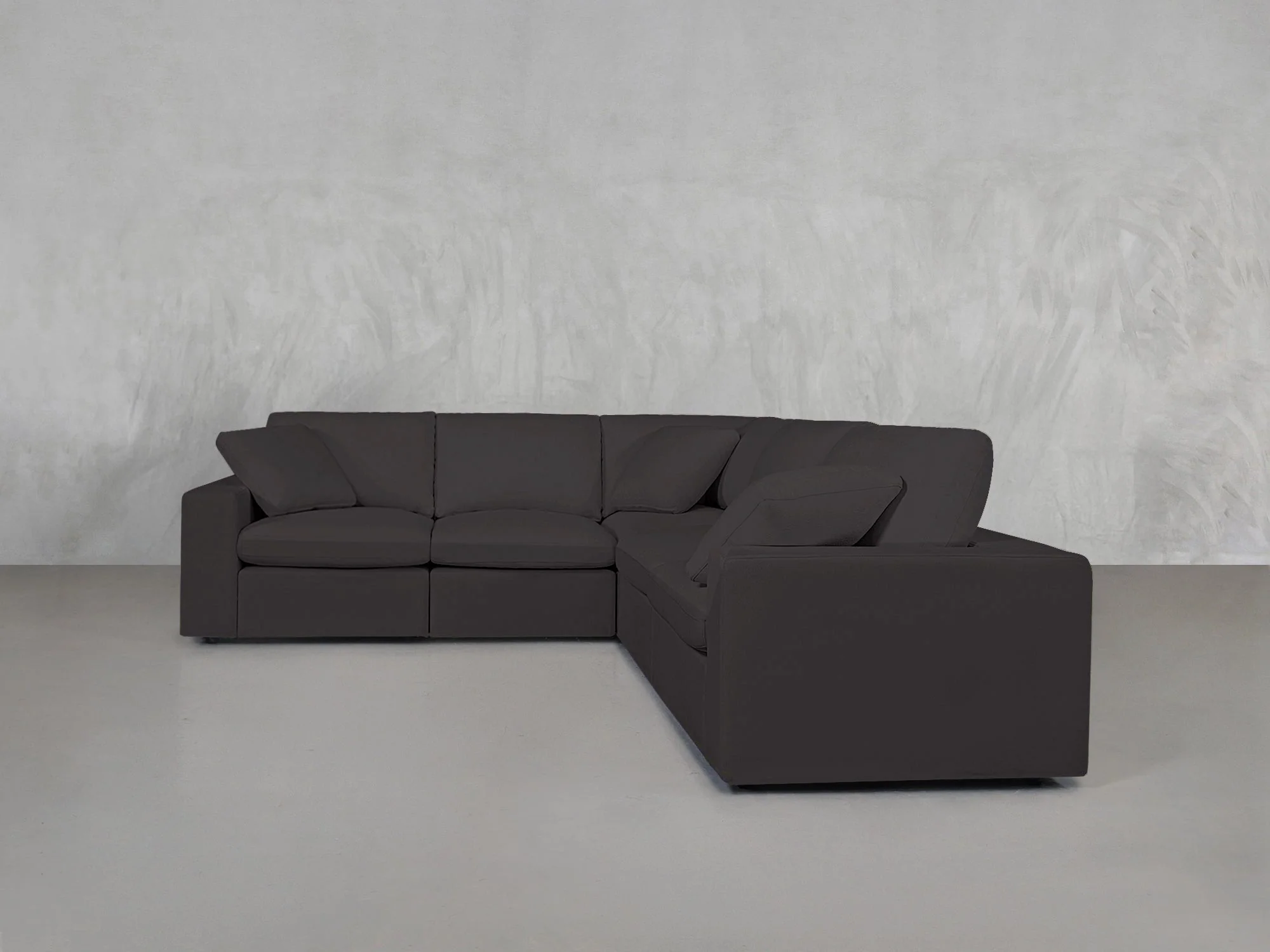 5-Seat Modular Corner Right Sectional - Image 208