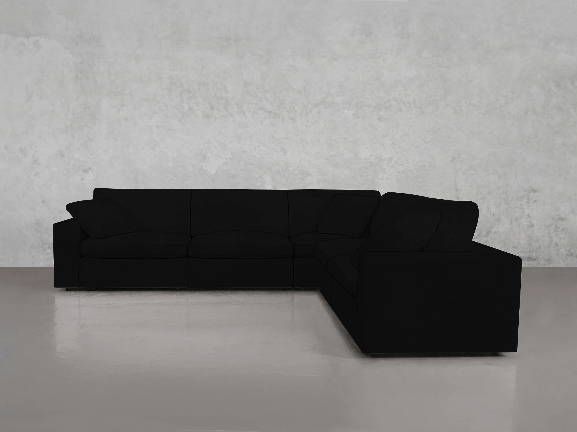 5-Seat Modular Corner Right Sectional - Image 216