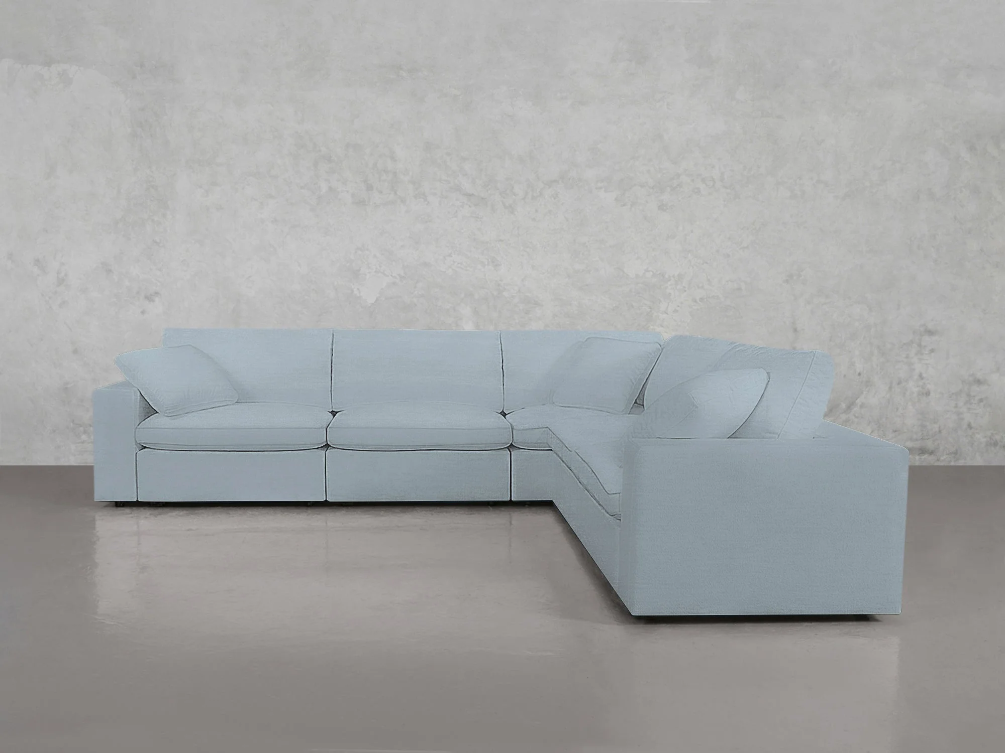 5-Seat Modular Corner Right Sectional - Image 227