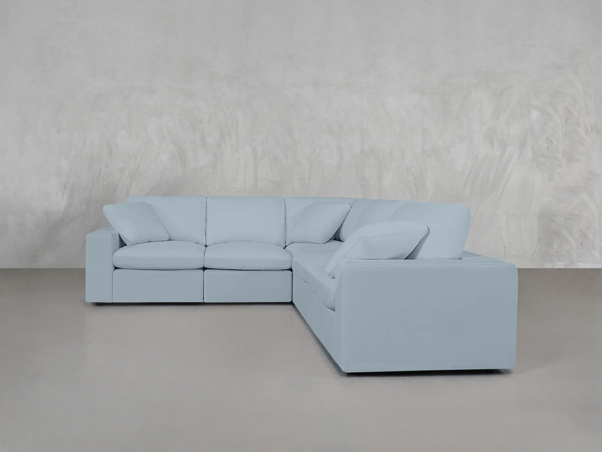 5-Seat Modular Corner Right Sectional - Image 229