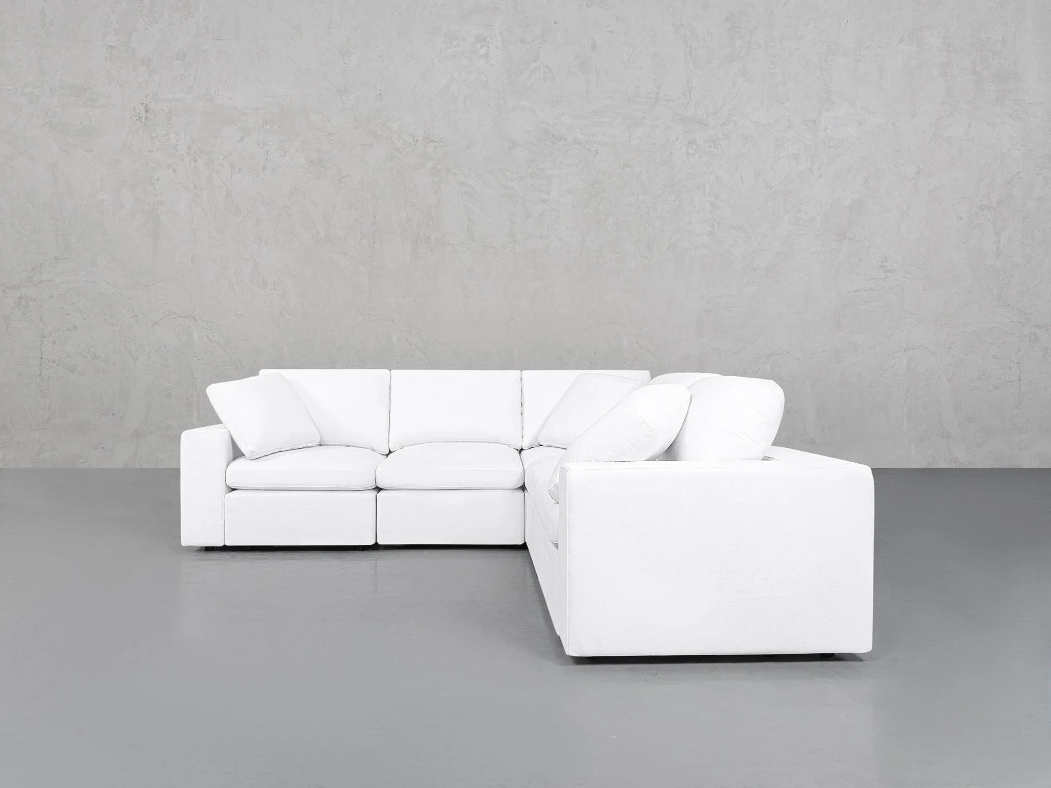 5-Seat Modular Corner Right Sectional - Image 4