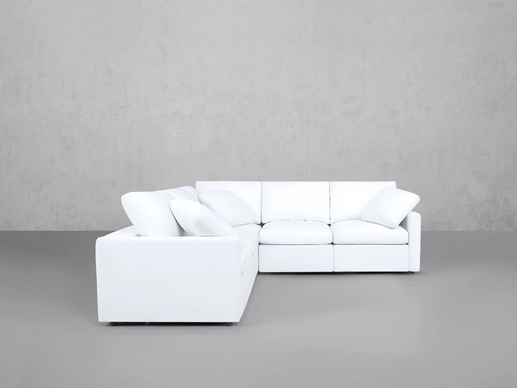 5-Seat Modular Corner Right Sectional (Thin Arms) - Image 3