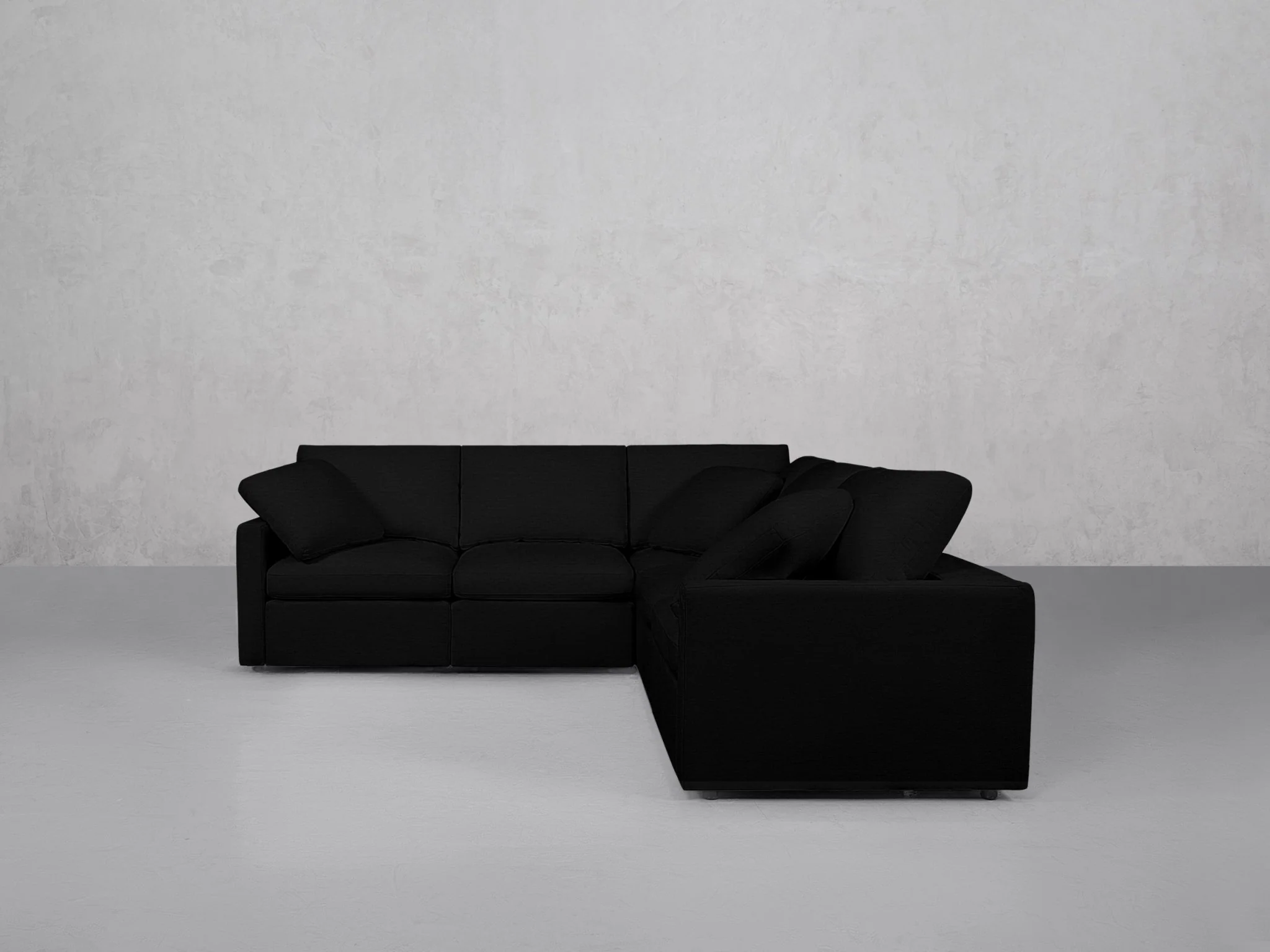 5-Seat Modular Corner Right Sectional (Thin Arms) - Image 38