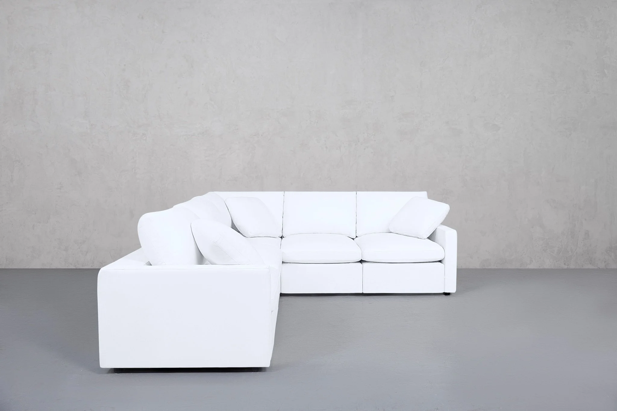5-Seat Modular Corner Right Sectional (Thin Arms) - Image 4