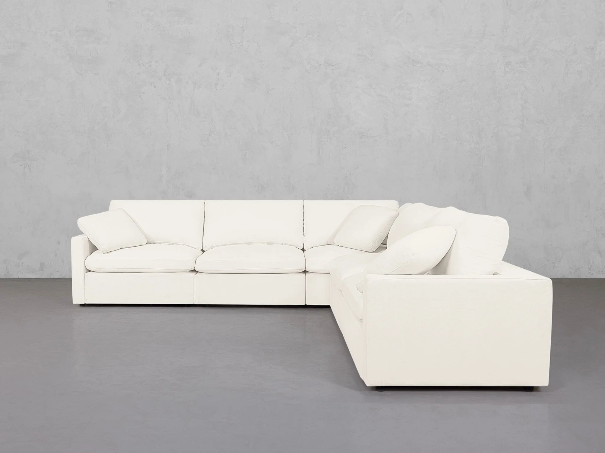 5-Seat Modular Corner Right Sectional (Thin Arms) - Image 43