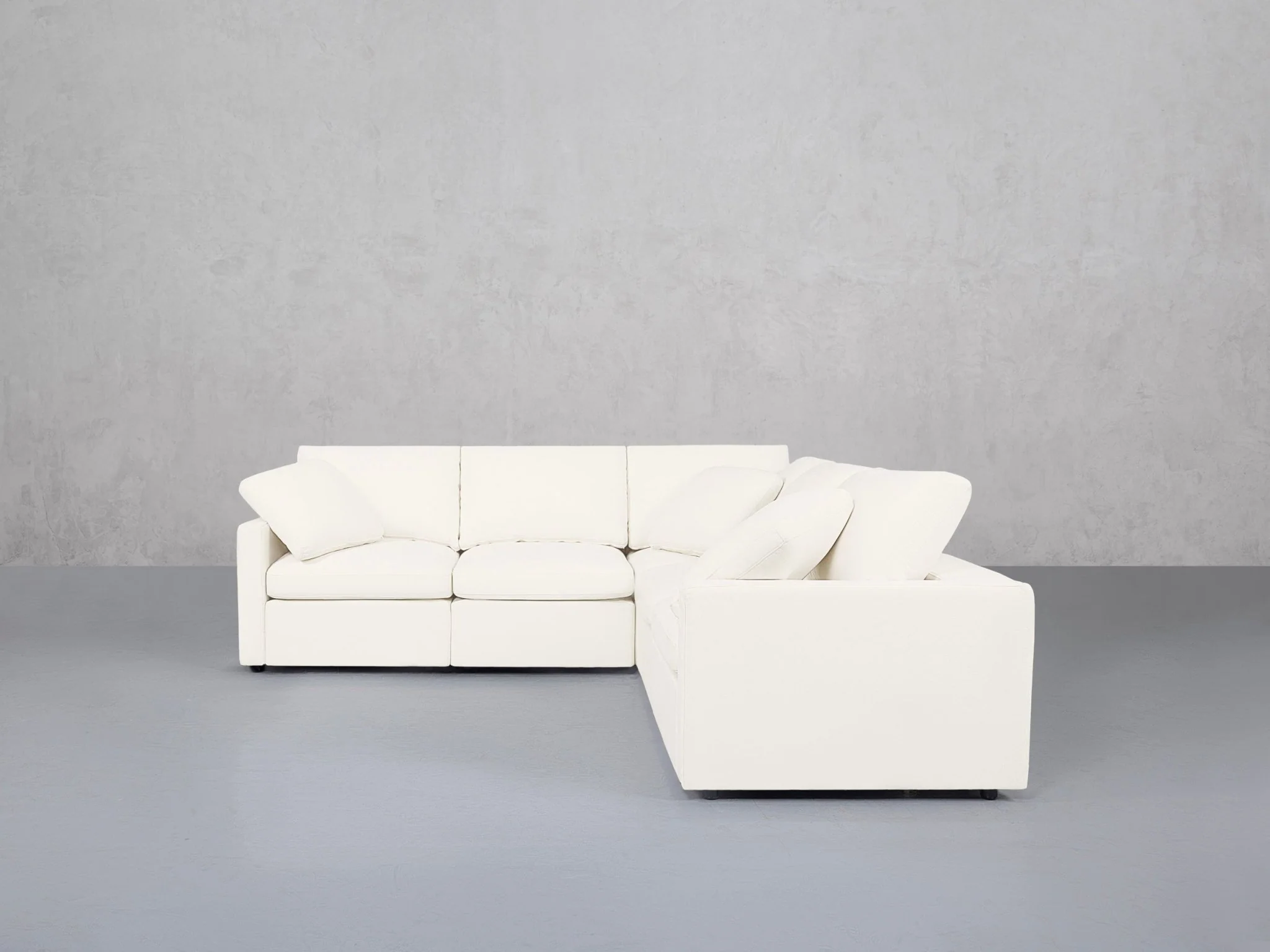 5-Seat Modular Corner Right Sectional (Thin Arms) - Image 45