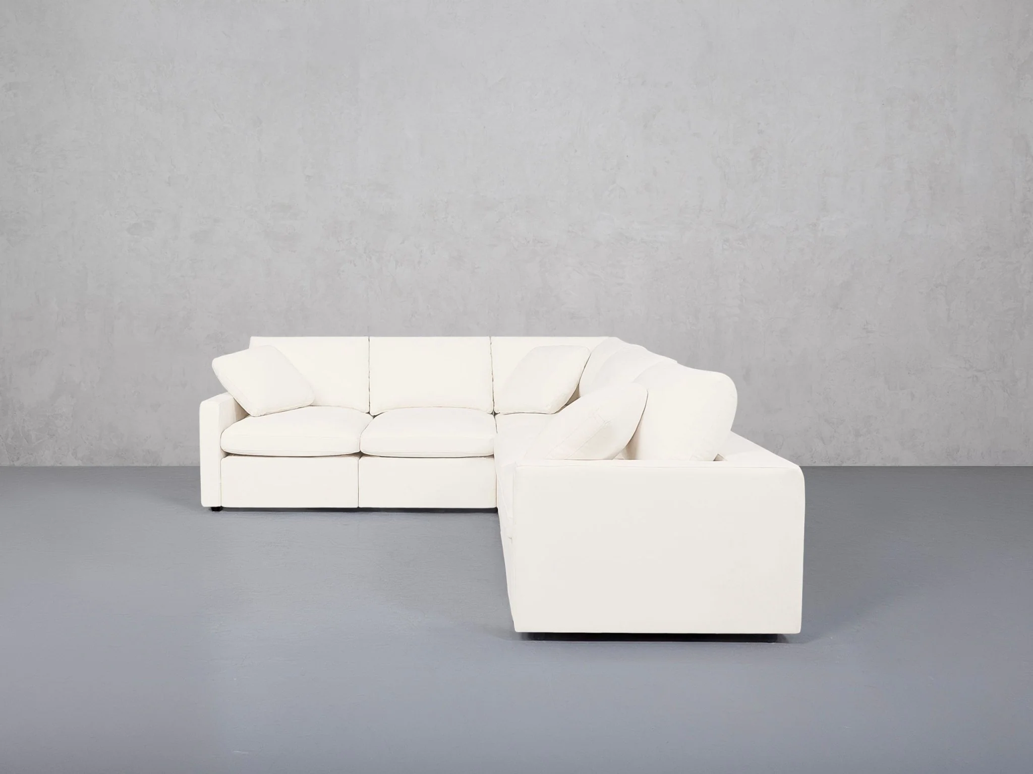 5-Seat Modular Corner Right Sectional (Thin Arms) - Image 46