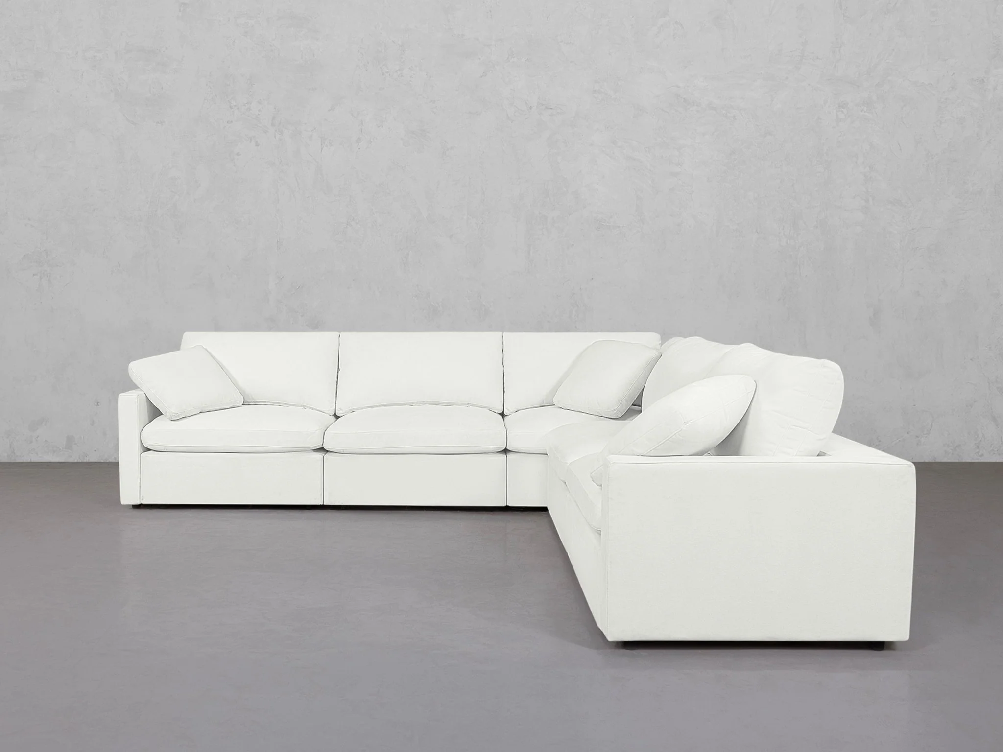 5-Seat Modular Corner Right Sectional (Thin Arms) - Image 8