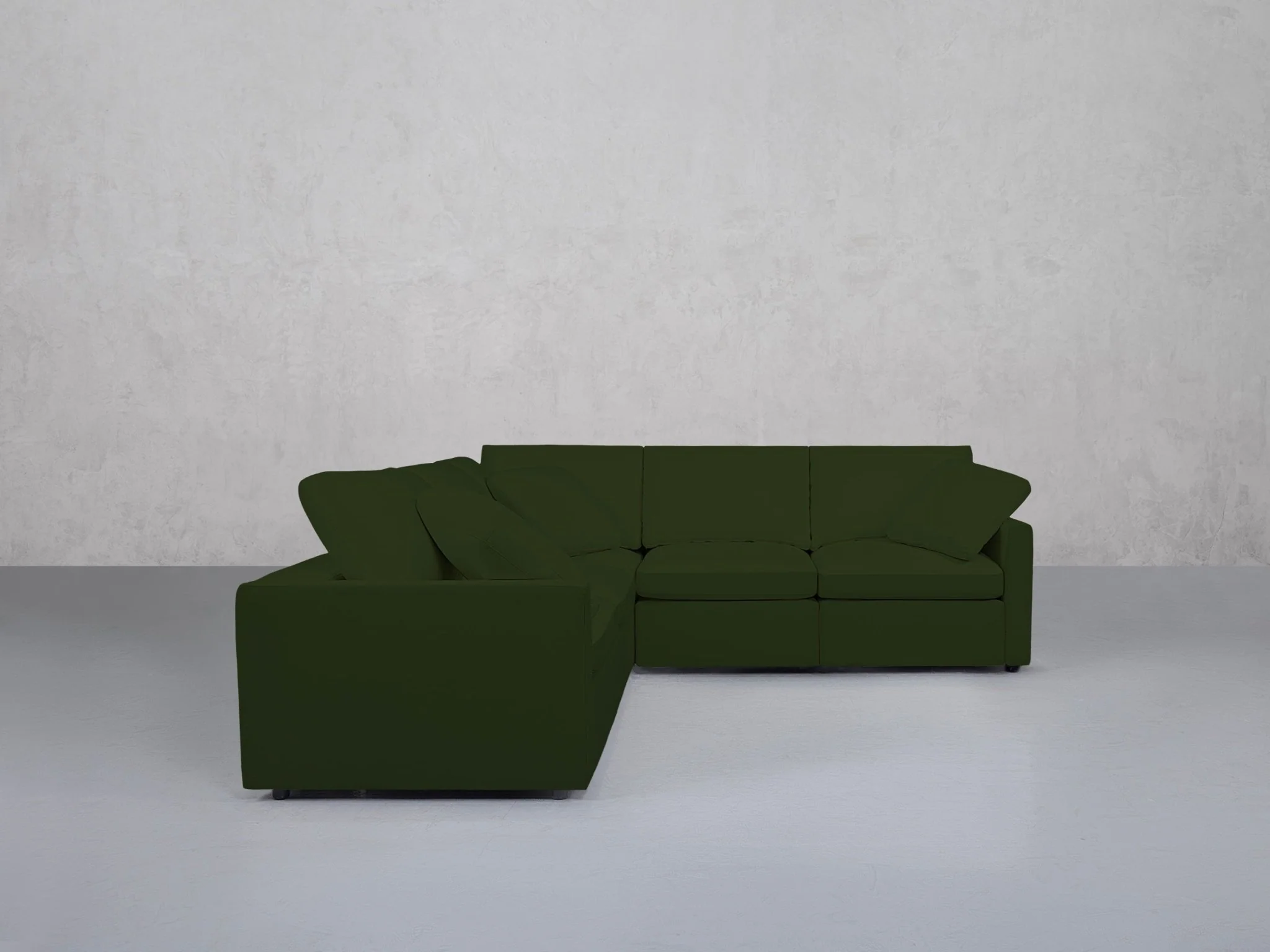 5-Seat Modular Corner Right Sectional (Thin Arms) - Image 87