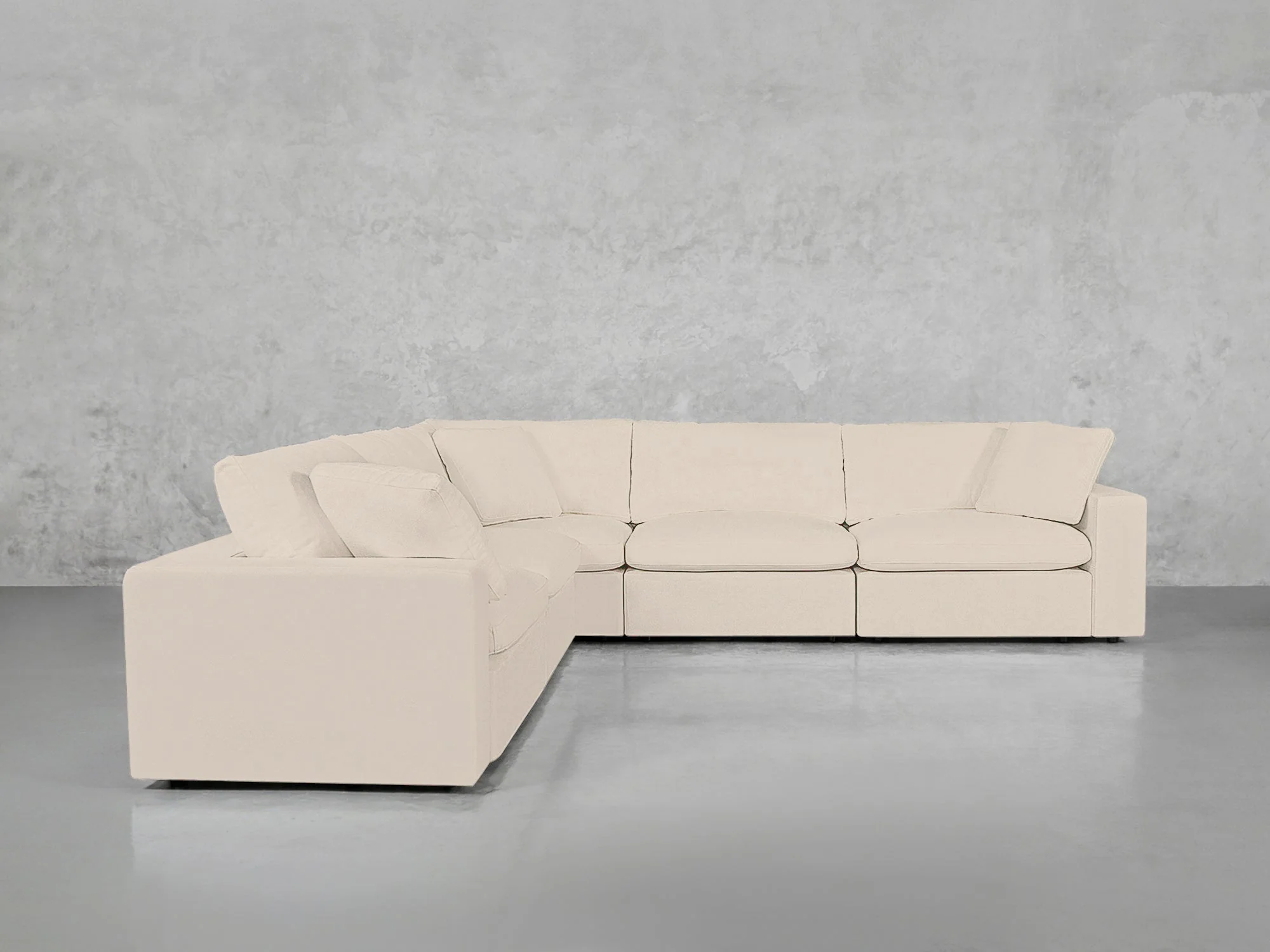 5-Seat Modular Corner Sectional - Image 116
