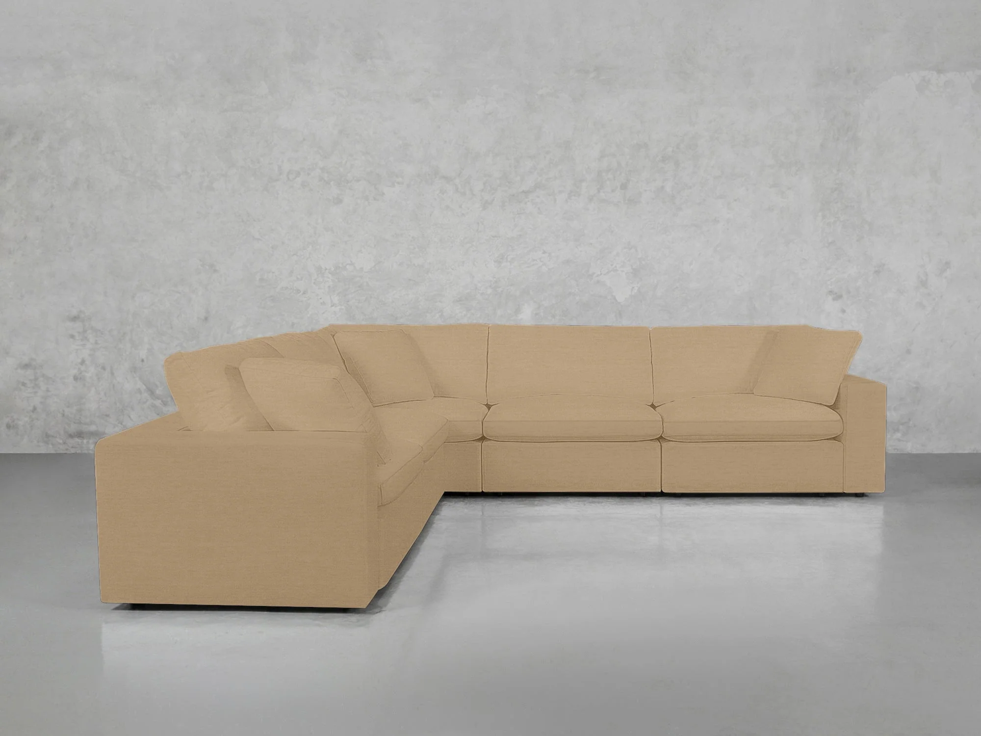 5-Seat Modular Corner Sectional - Image 127