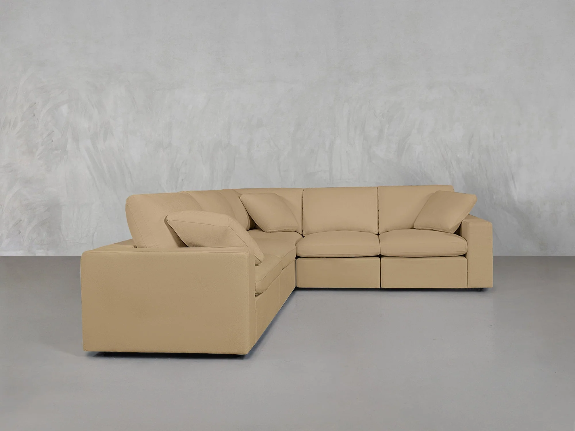5-Seat Modular Corner Sectional - Image 129