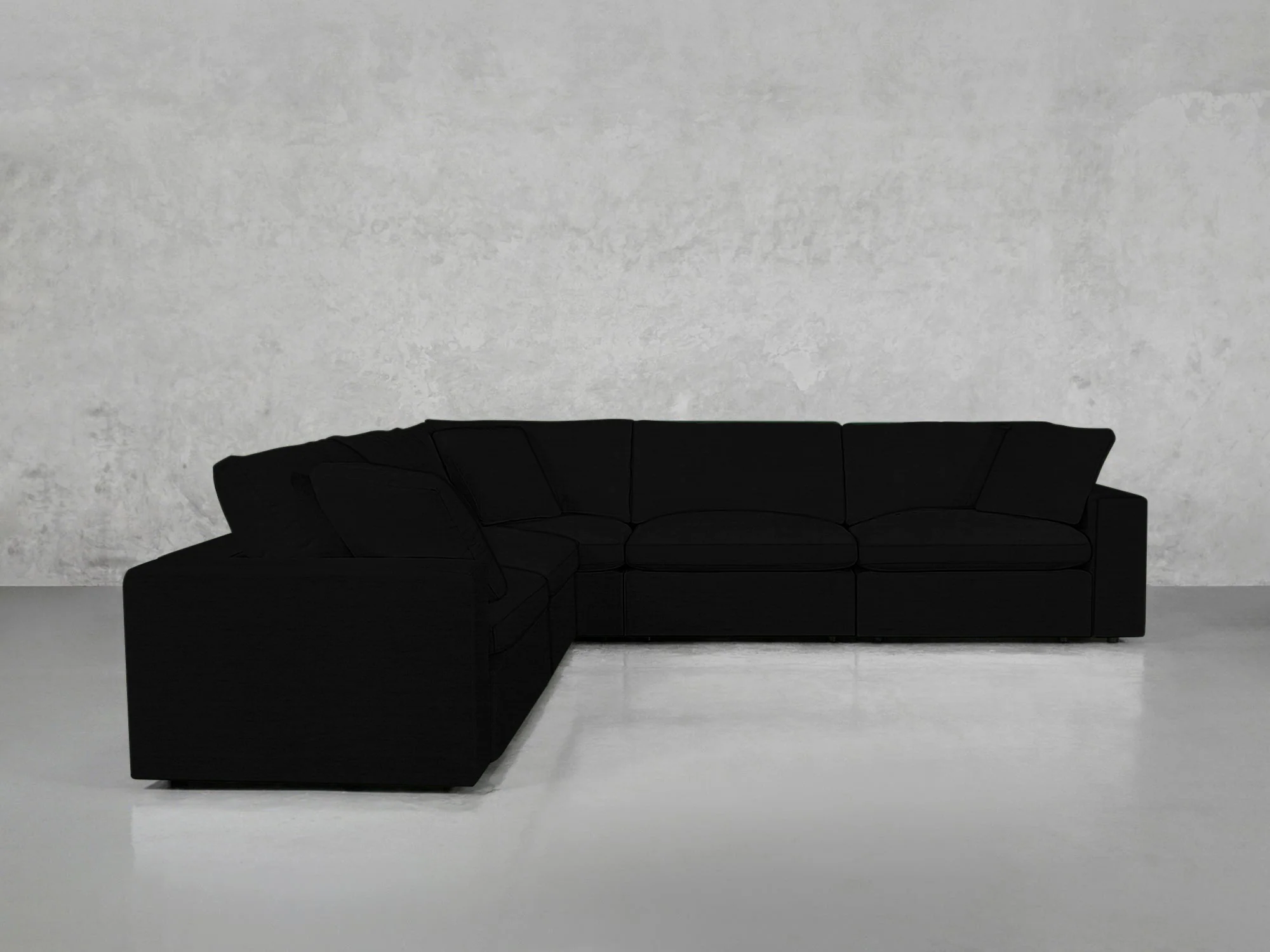5-Seat Modular Corner Sectional - Image 216
