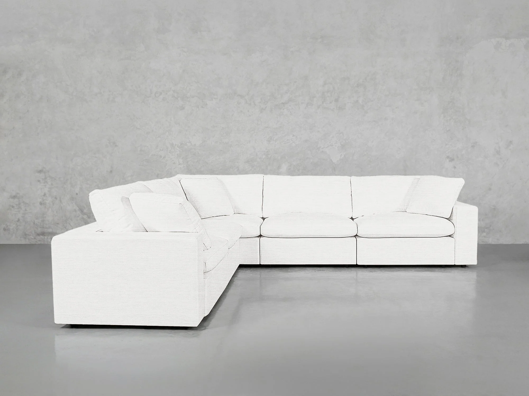 5-Seat Modular Corner Sectional - Image 42