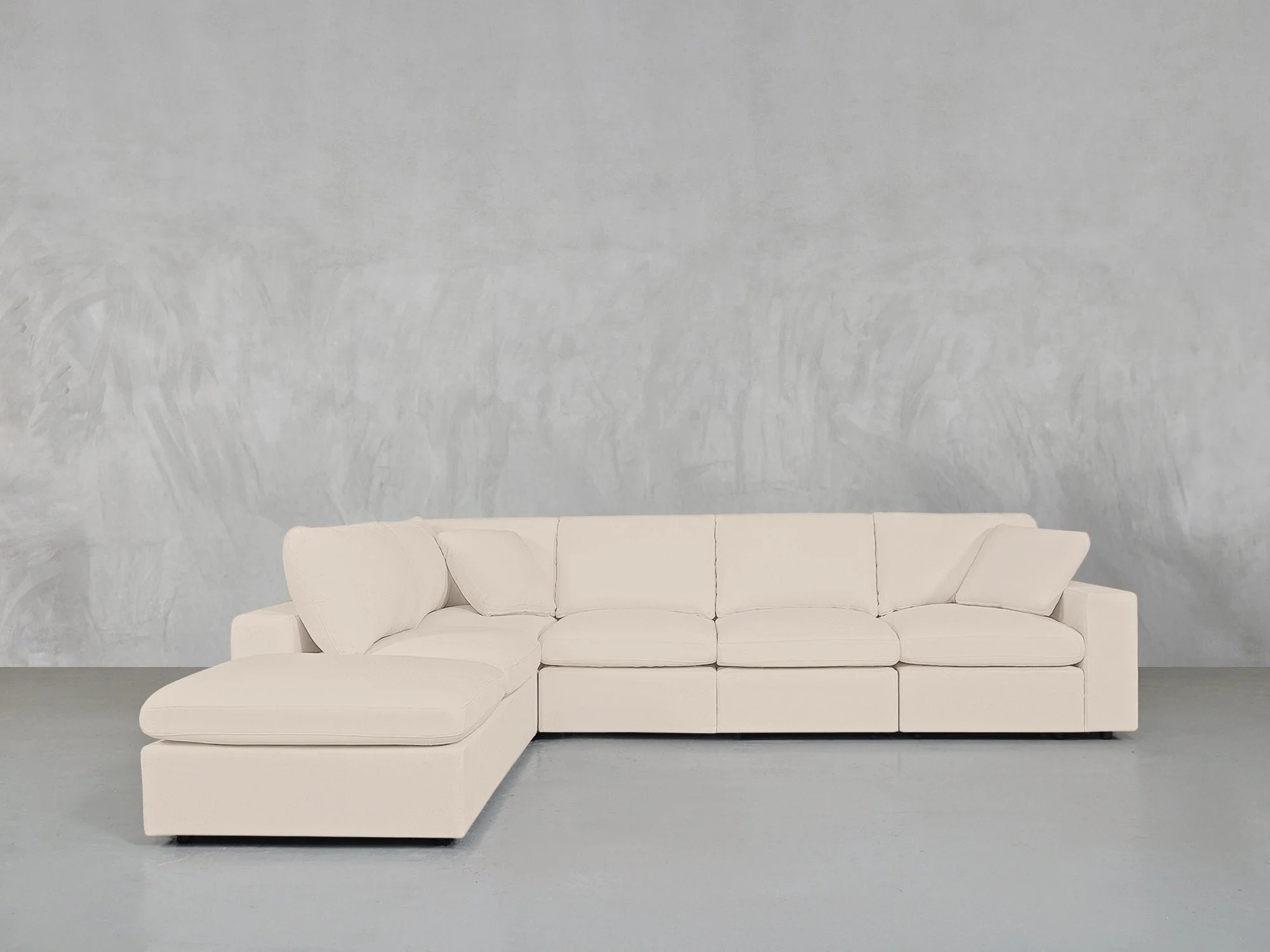 6-Seat Modular Corner Lounger Sectional - Image 119