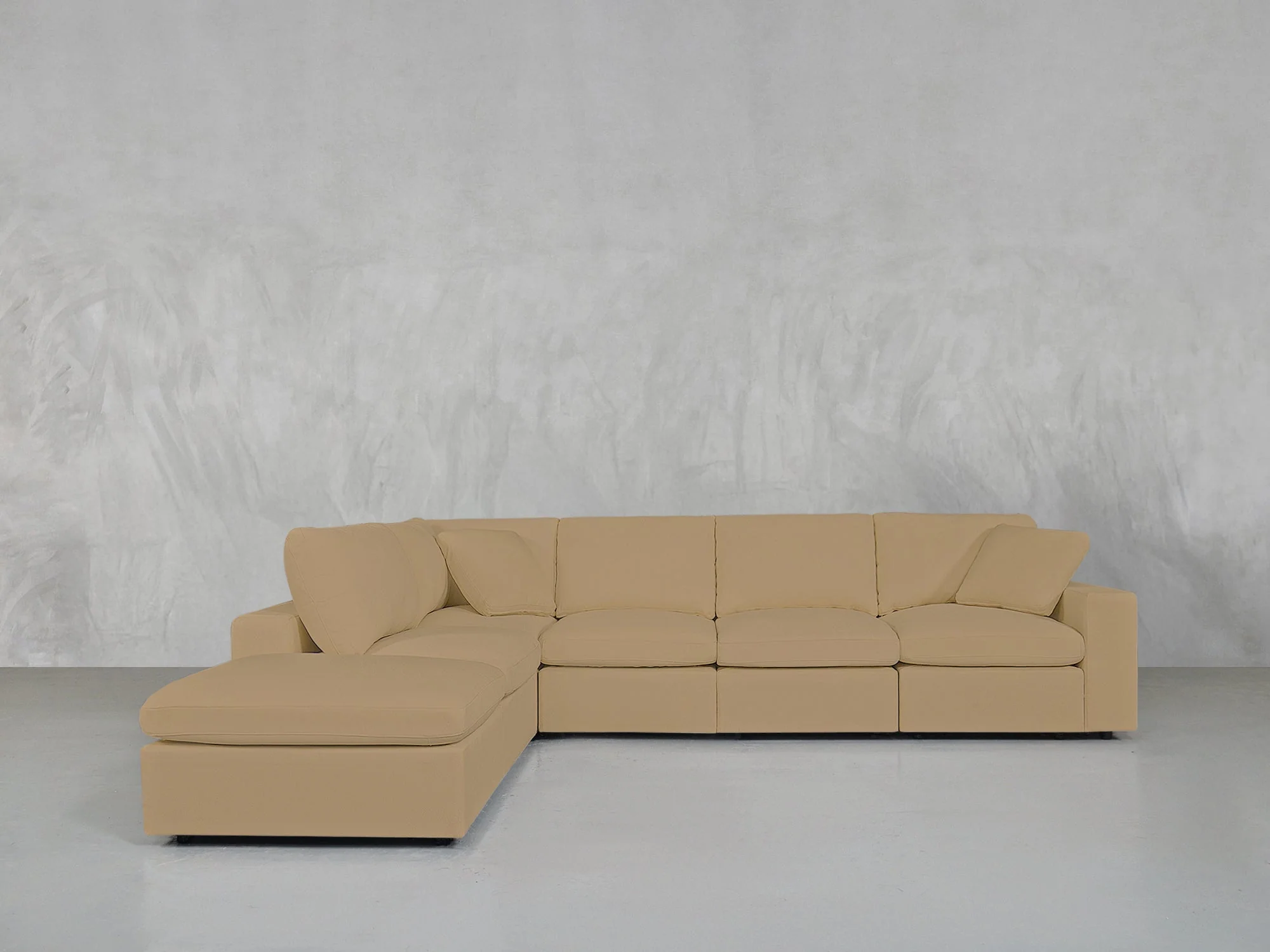 6-Seat Modular Corner Lounger Sectional - Image 130