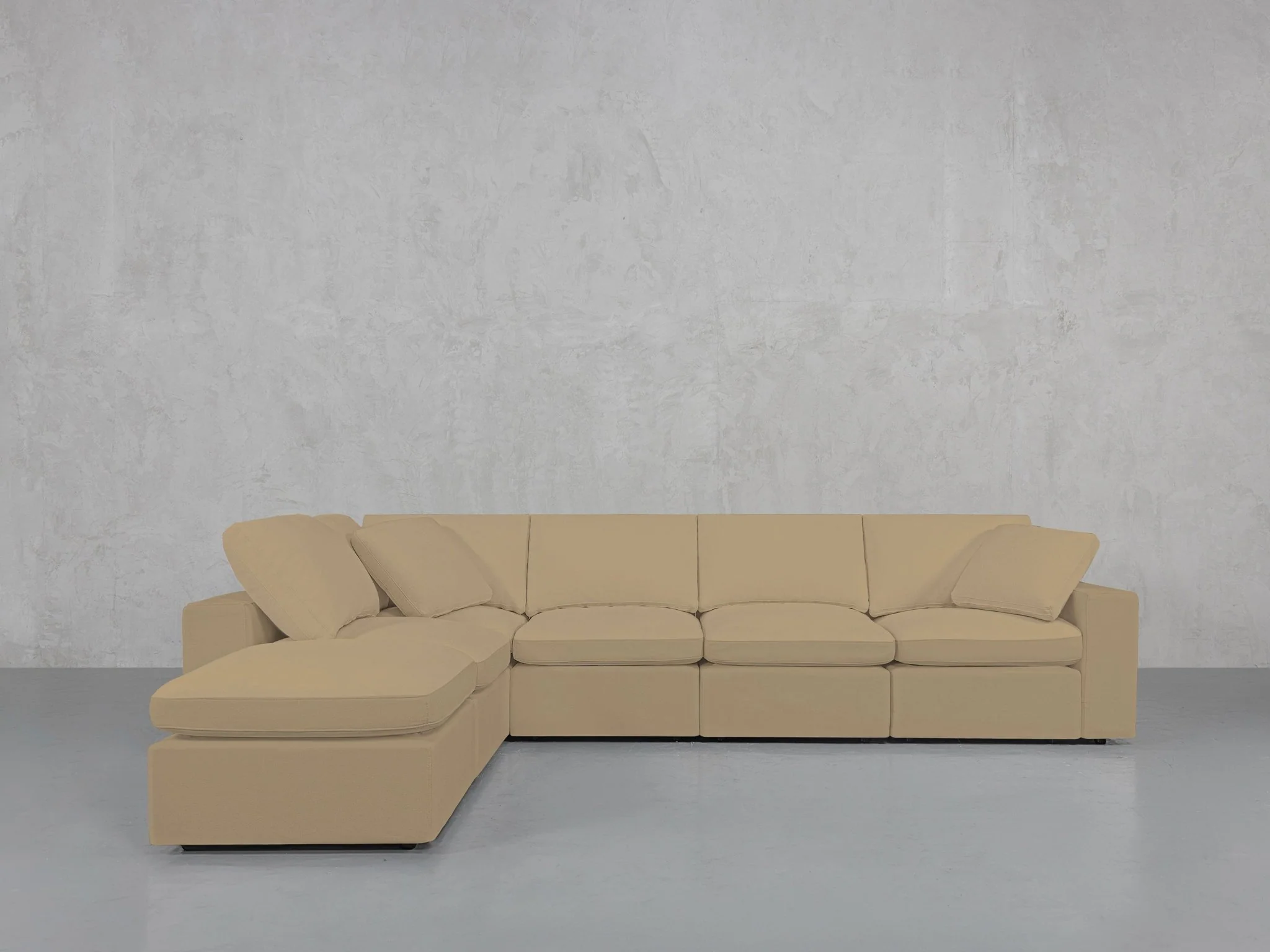 6-Seat Modular Corner Lounger Sectional - Image 131