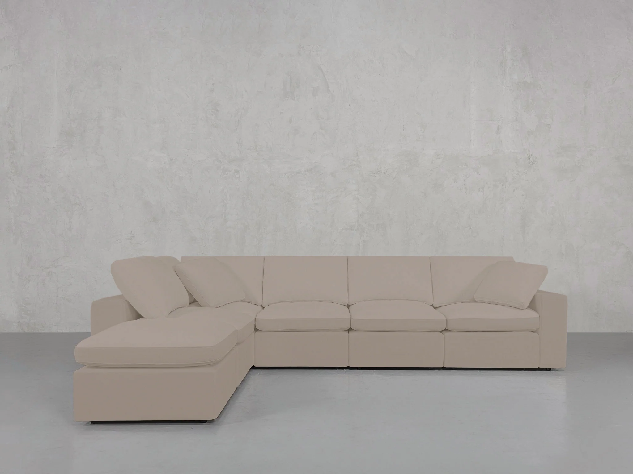 6-Seat Modular Corner Lounger Sectional - Image 141