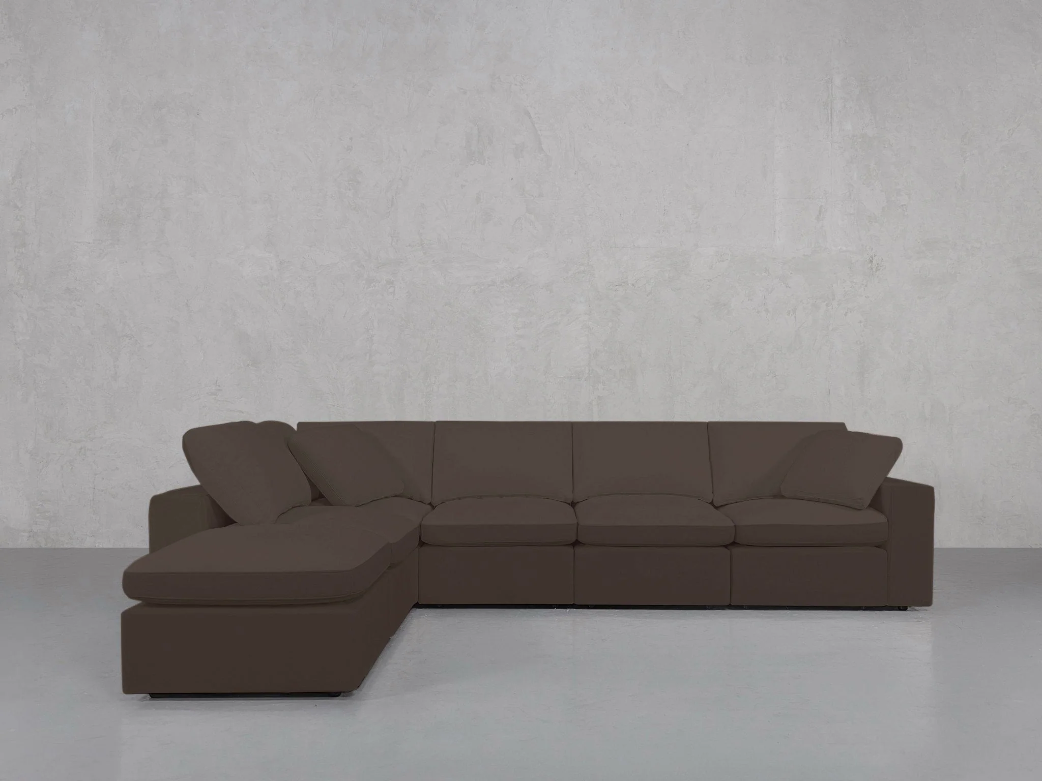 6-Seat Modular Corner Lounger Sectional - Image 153