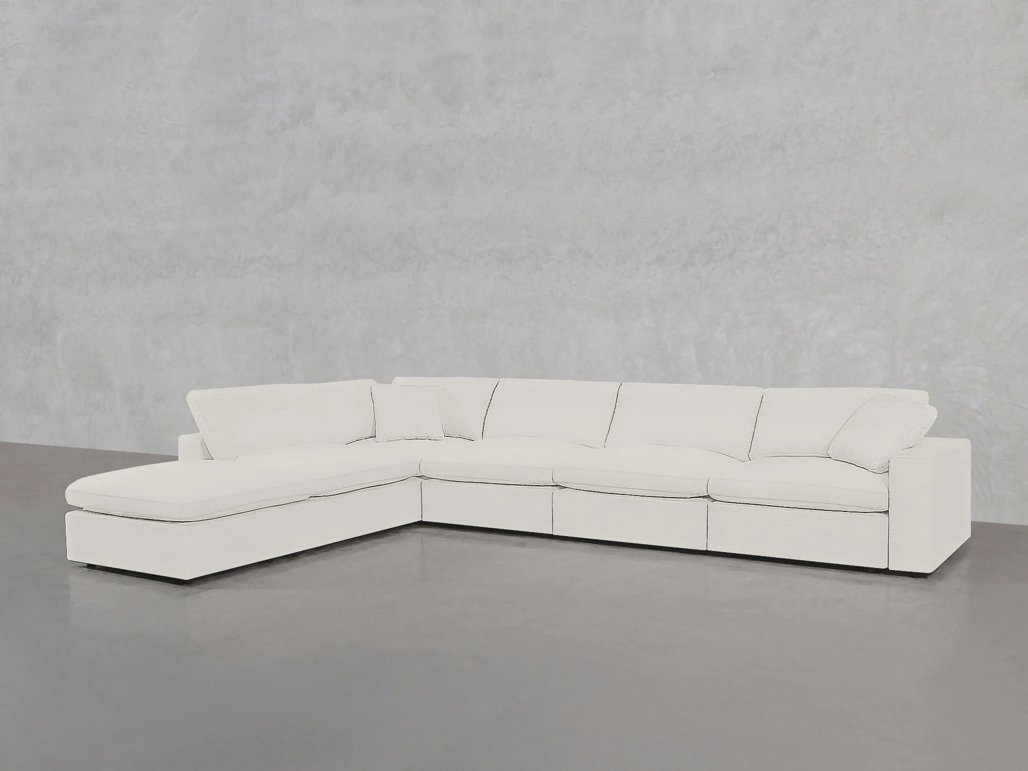 6-Seat Modular Corner Lounger Sectional - Image 195