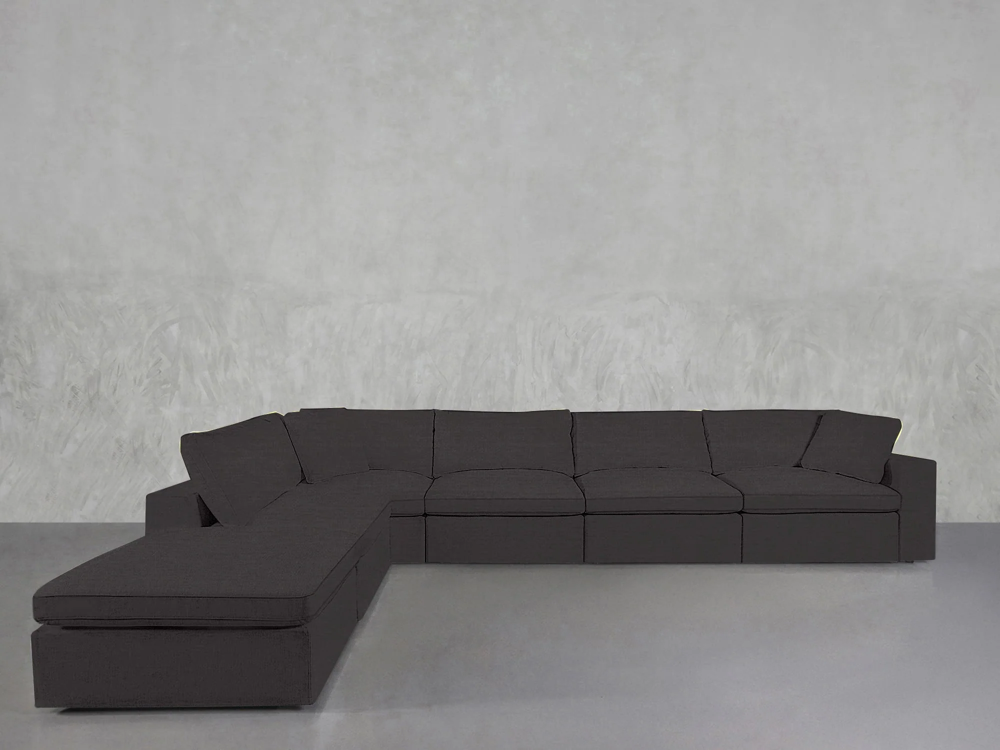 6-Seat Modular Corner Lounger Sectional - Image 205