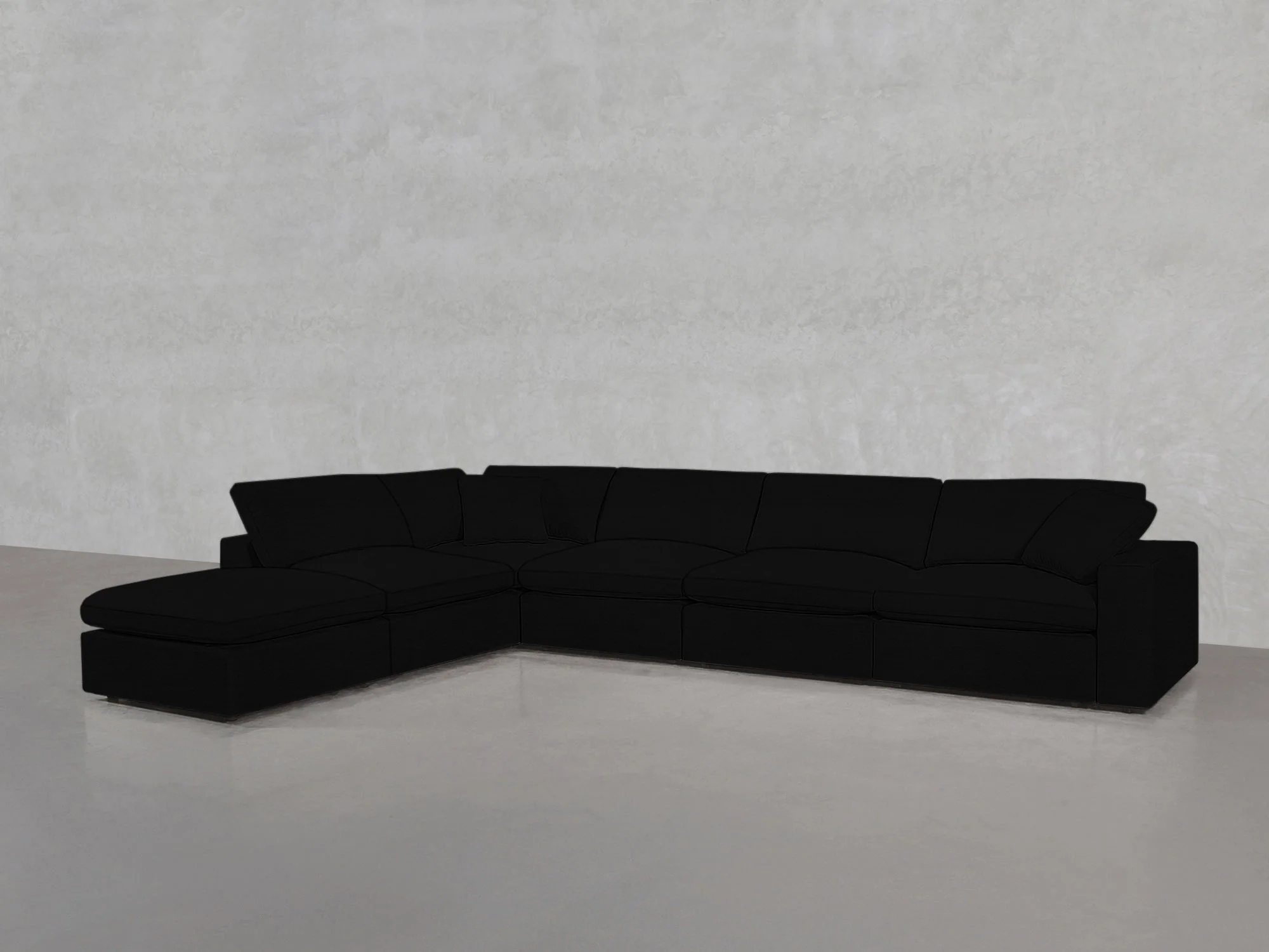 6-Seat Modular Corner Lounger Sectional - Image 216