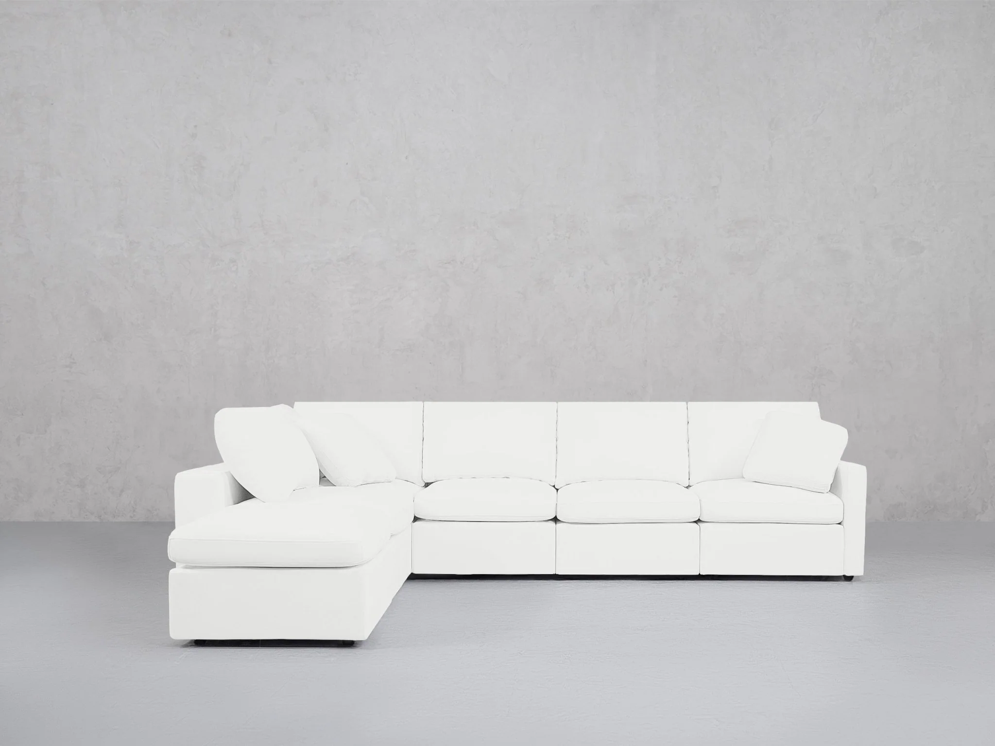6-Seat Modular Corner Lounger Sectional (Thin Arms) - Image 10