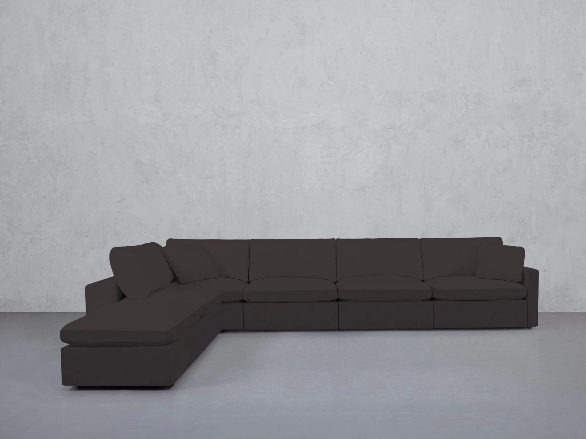 6-Seat Modular Corner Lounger Sectional (Thin Arms) - Image 106
