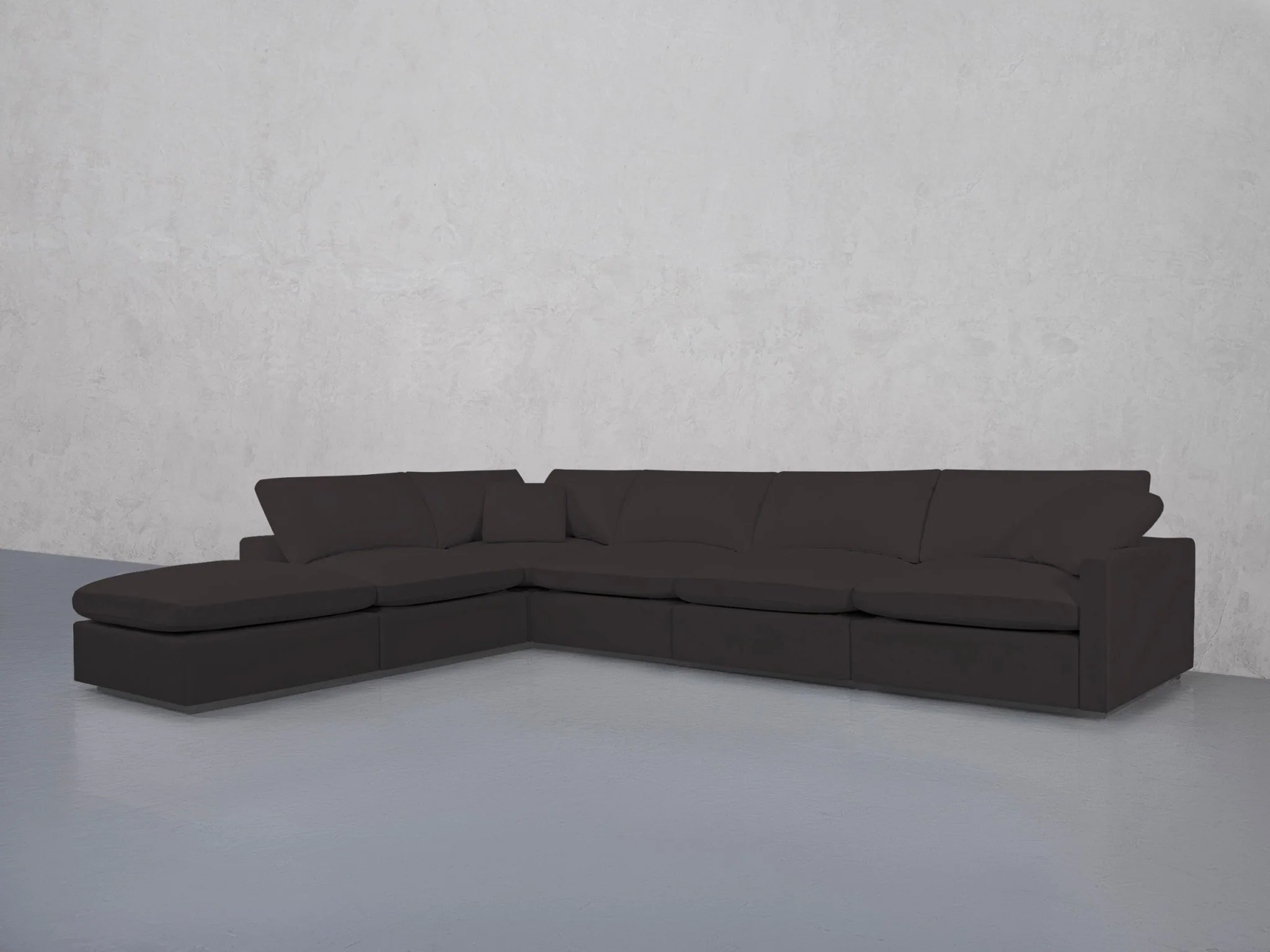 6-Seat Modular Corner Lounger Sectional (Thin Arms) - Image 107