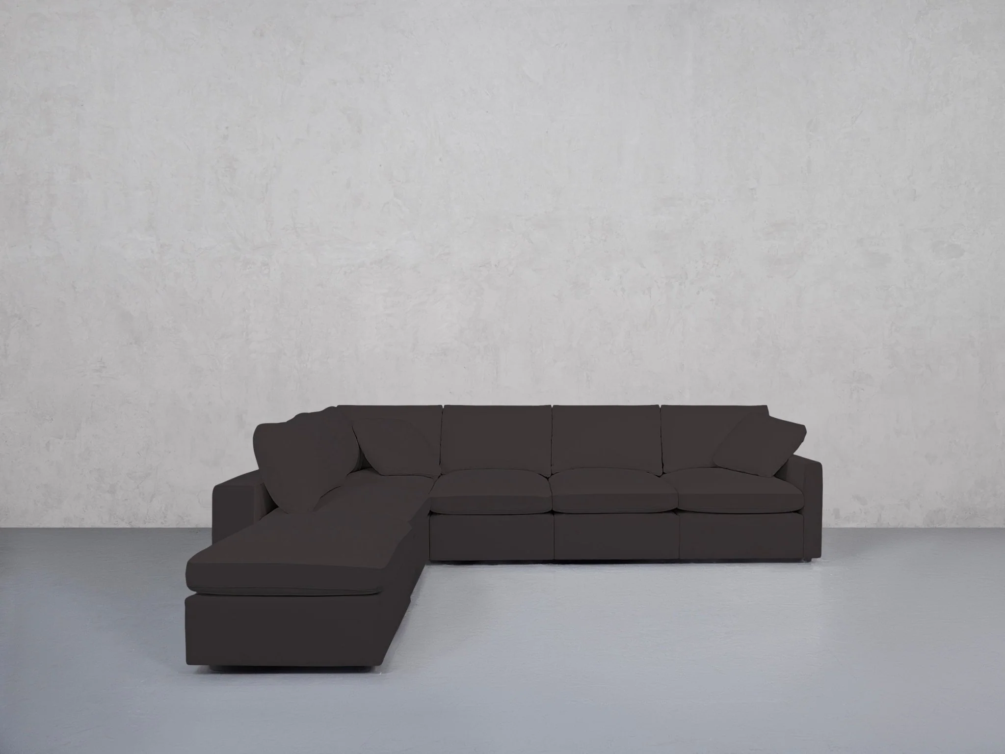 6-Seat Modular Corner Lounger Sectional (Thin Arms) - Image 109